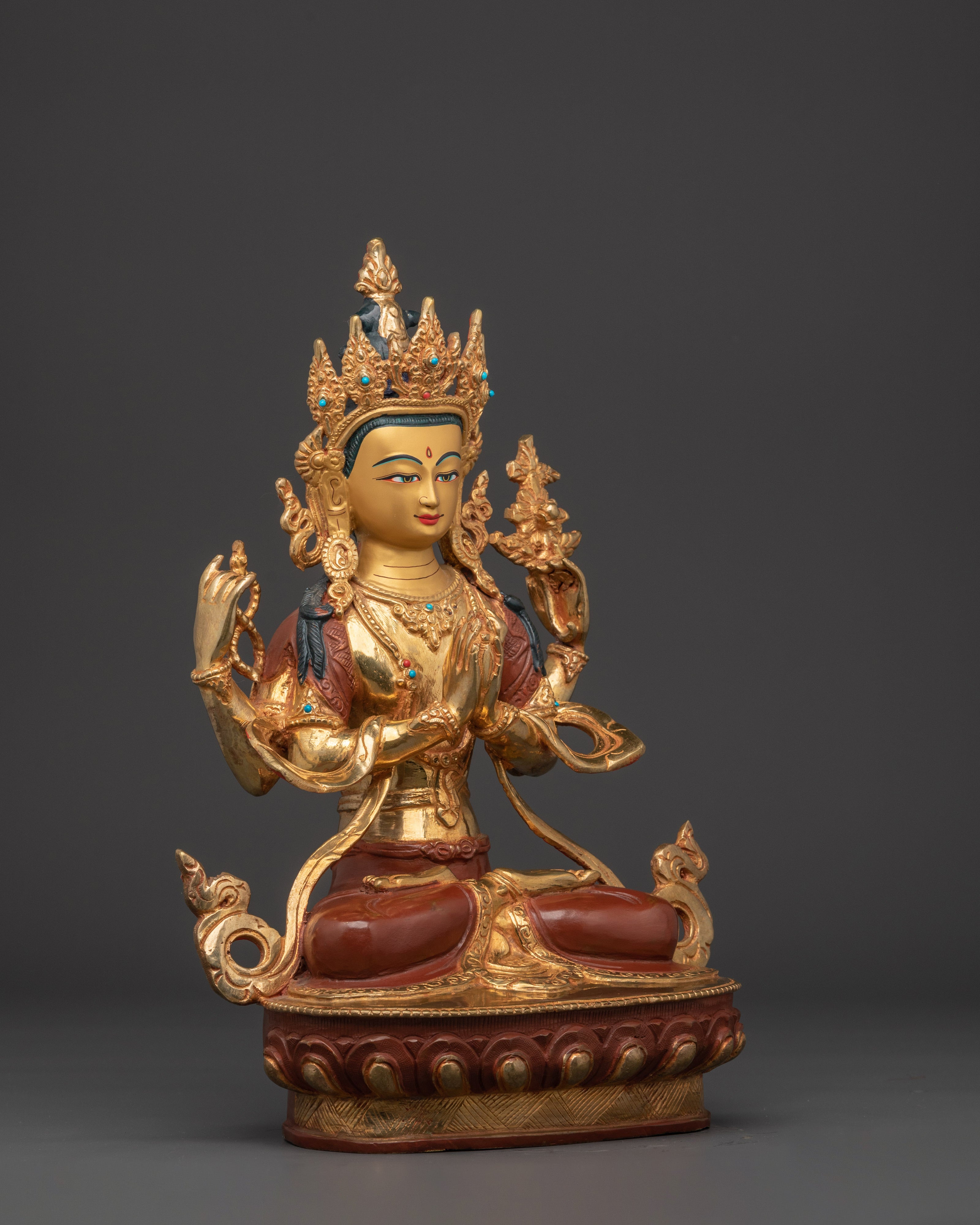 Chenrezig Protector of beings | Tibetan symbol of compassion