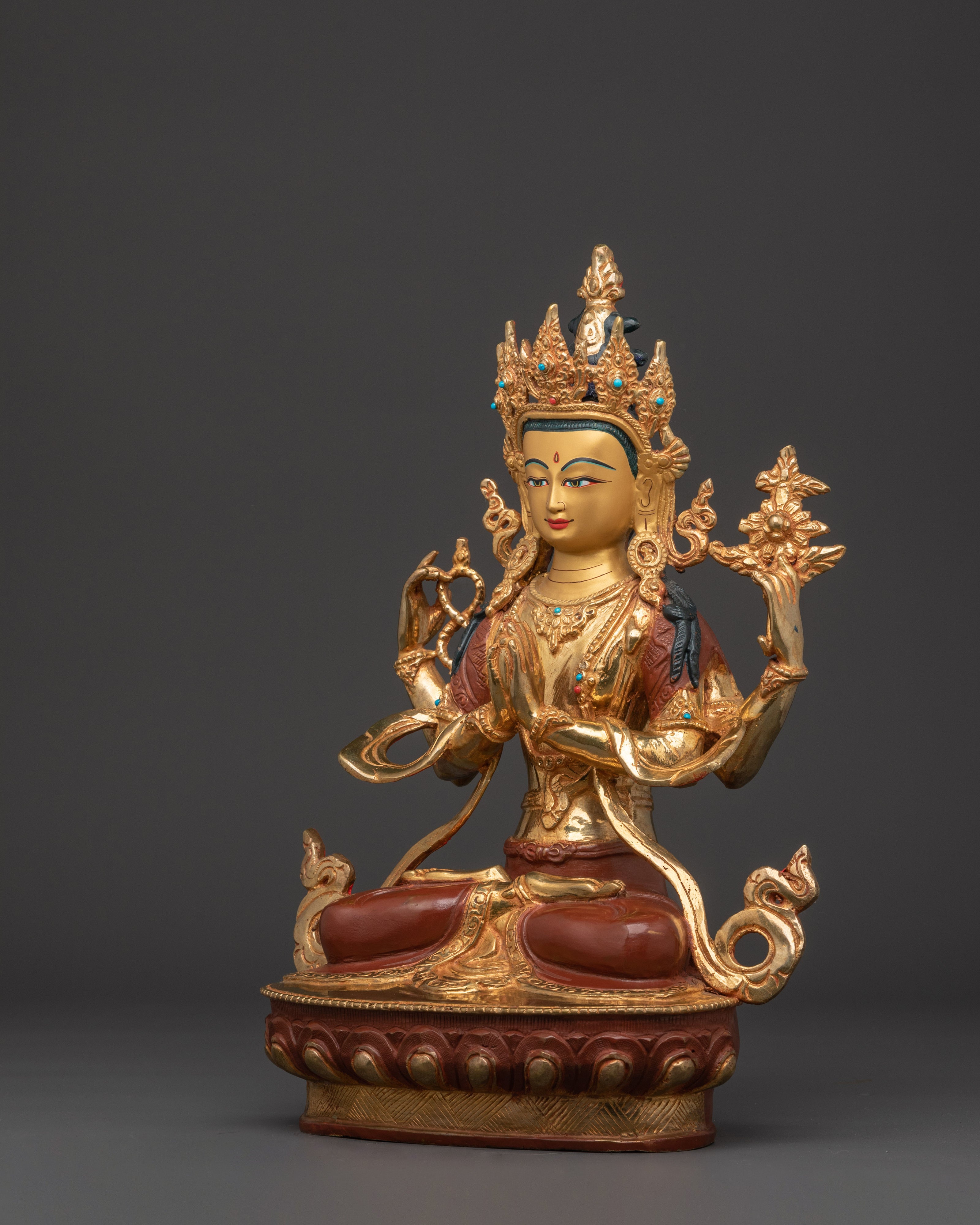 Chenrezig Protector of beings | Tibetan symbol of compassion