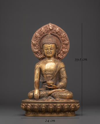 shakyamuni-buddha-copper-statue-with-halo