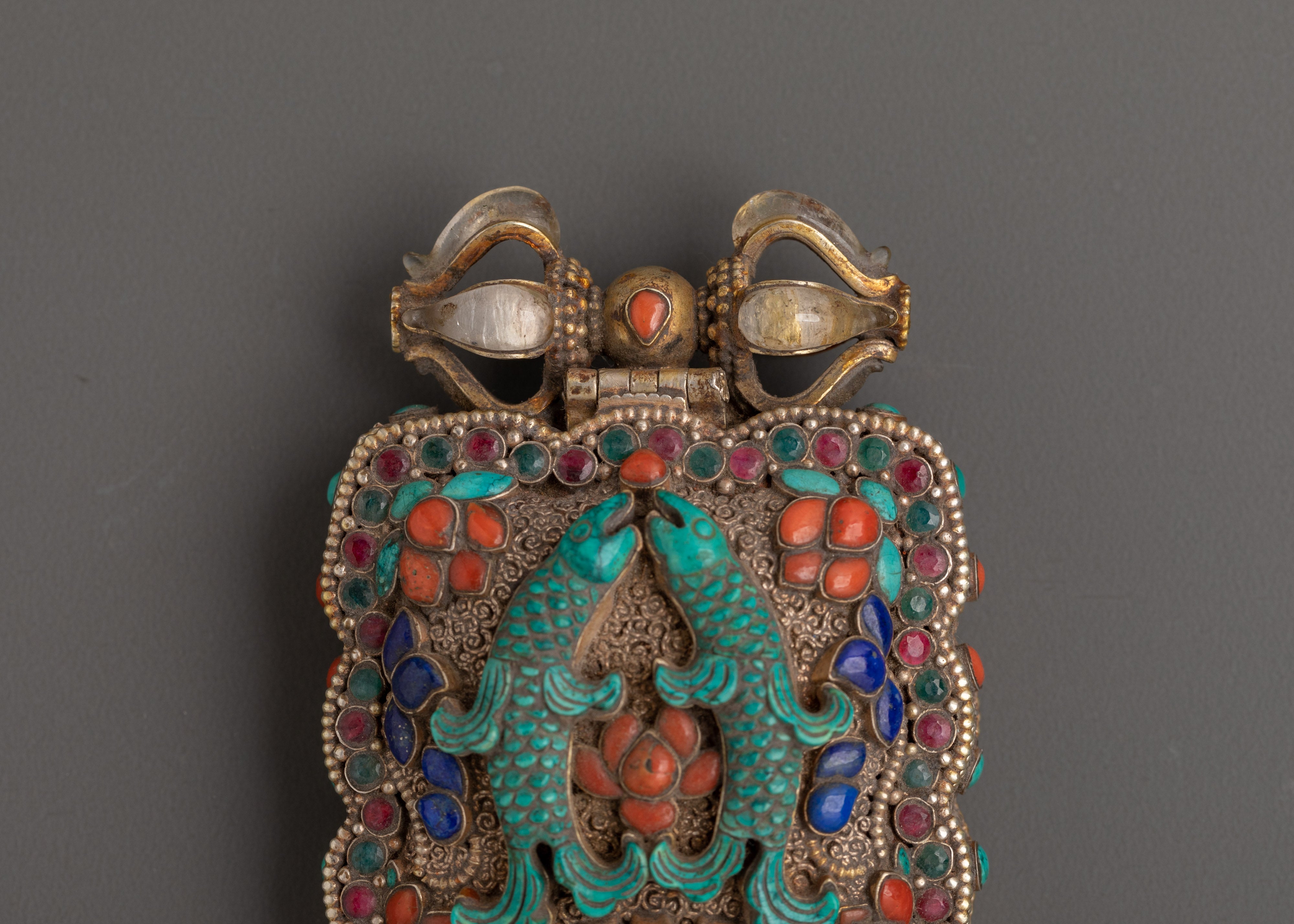 Handmade Tibetan Ghau Box | Buddhist Prayer and Protection