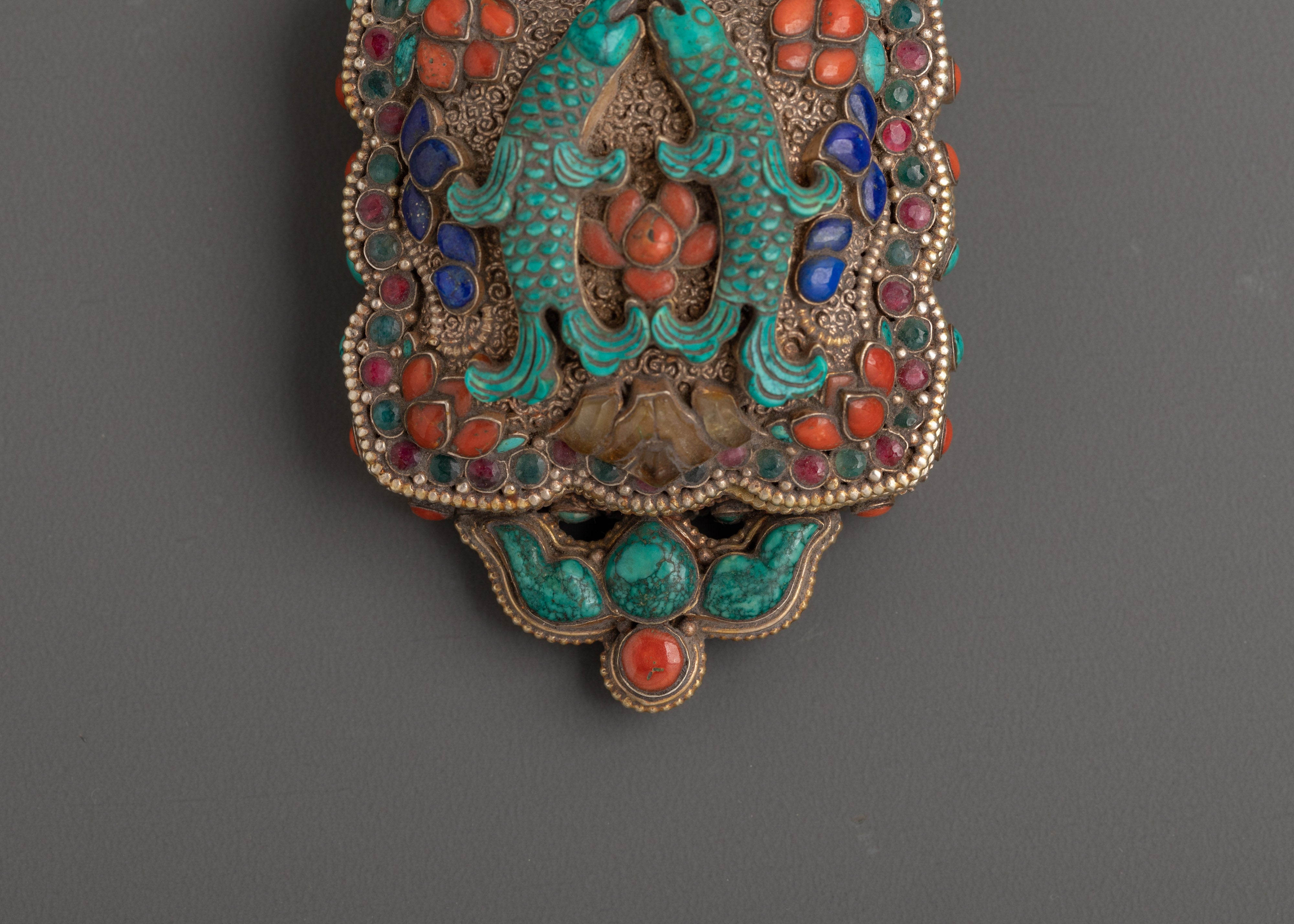 Handmade Tibetan Ghau Box | Buddhist Prayer and Protection