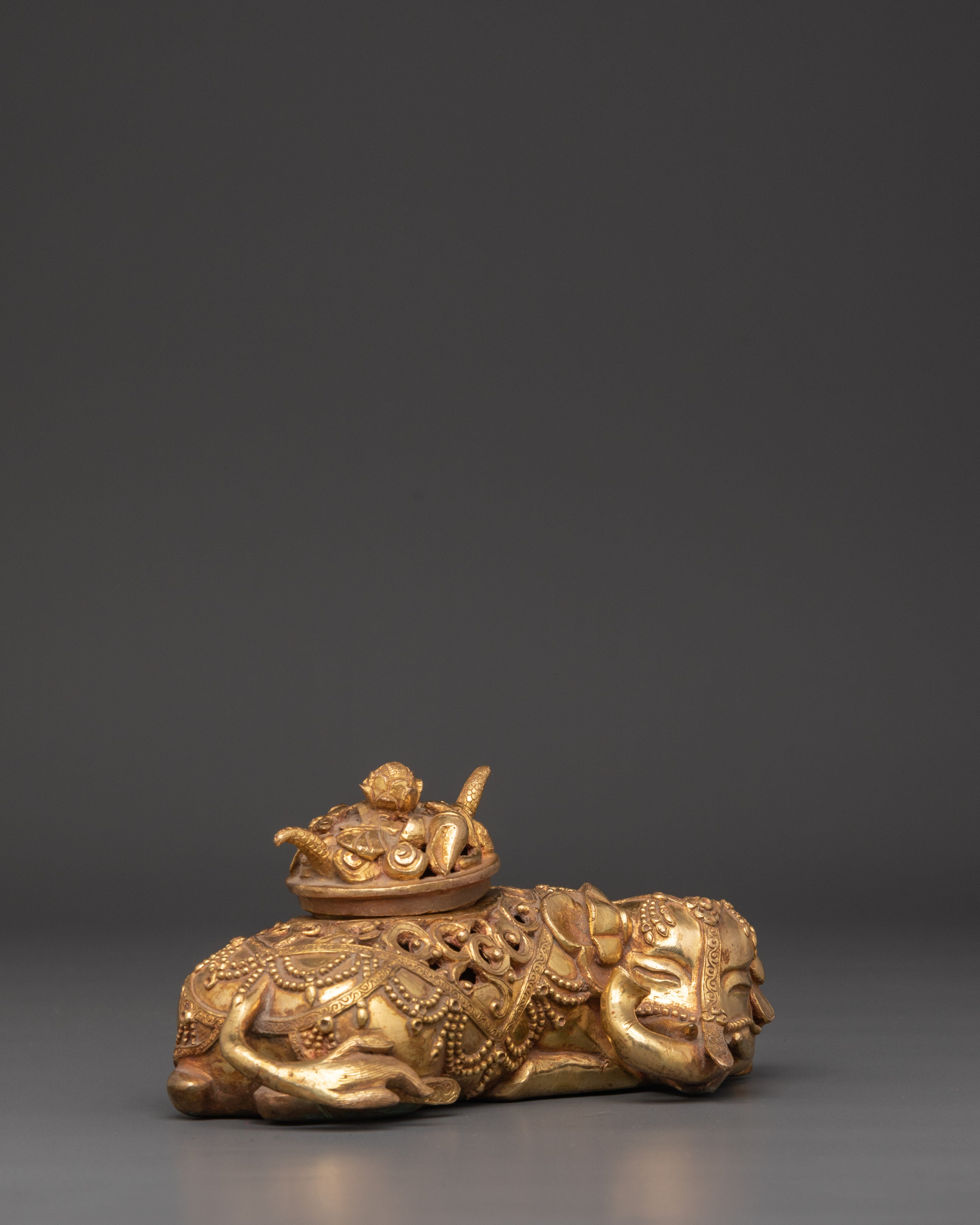 Spiritual Decor Incense Burner | Tibetan Ritual Burner