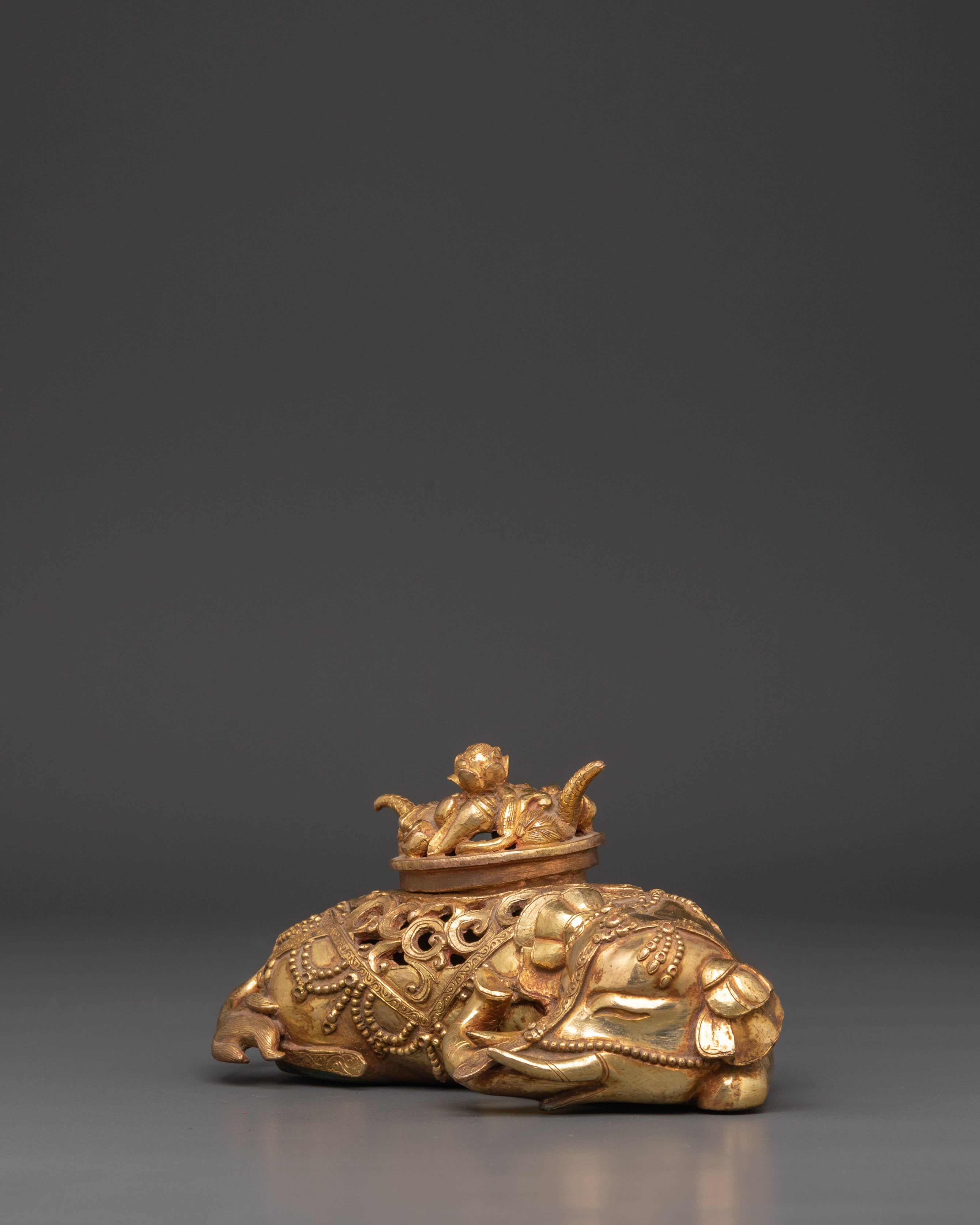 Spiritual Decor Incense Burner | Tibetan Ritual Burner