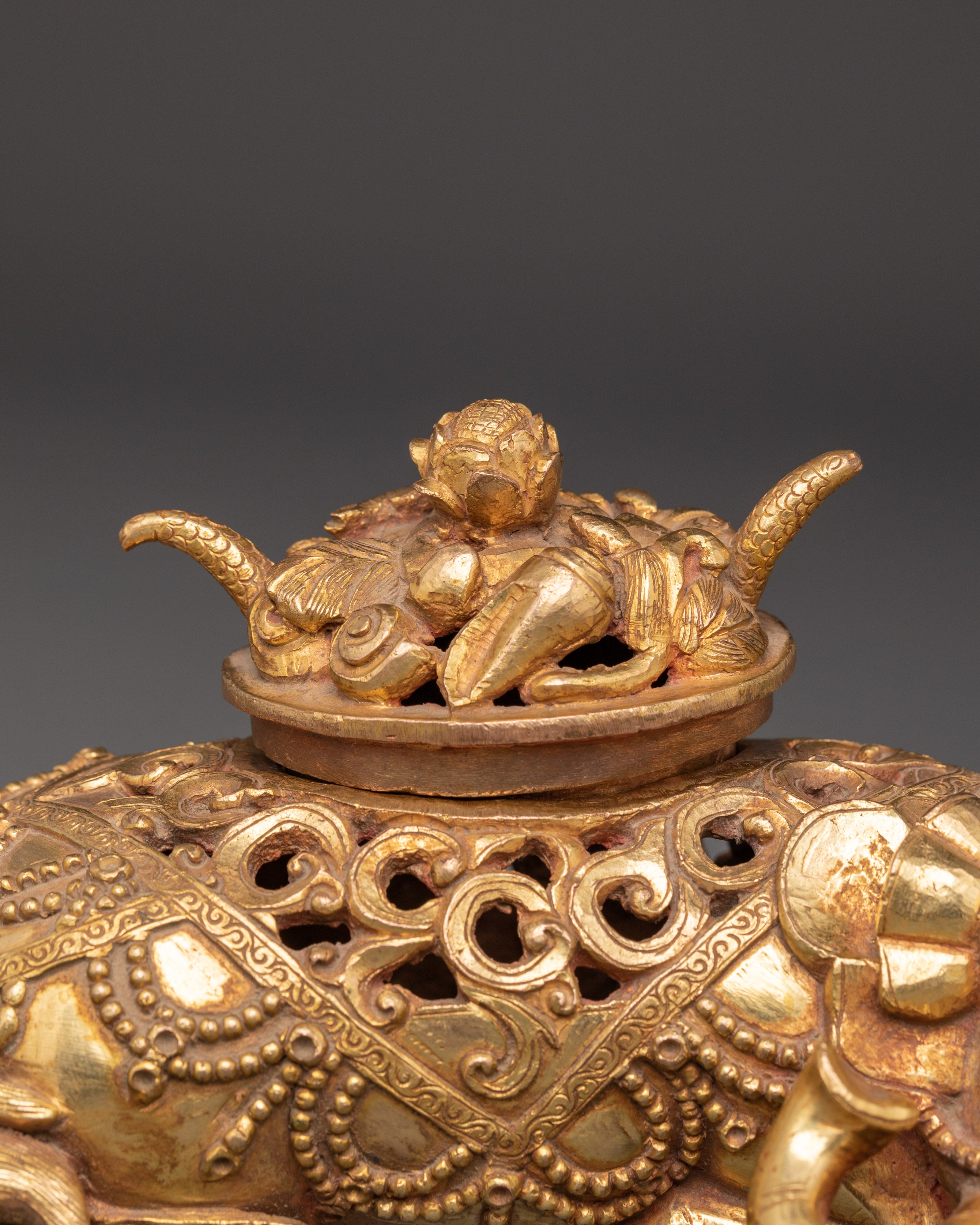 Spiritual Decor Incense Burner | Tibetan Ritual Burner