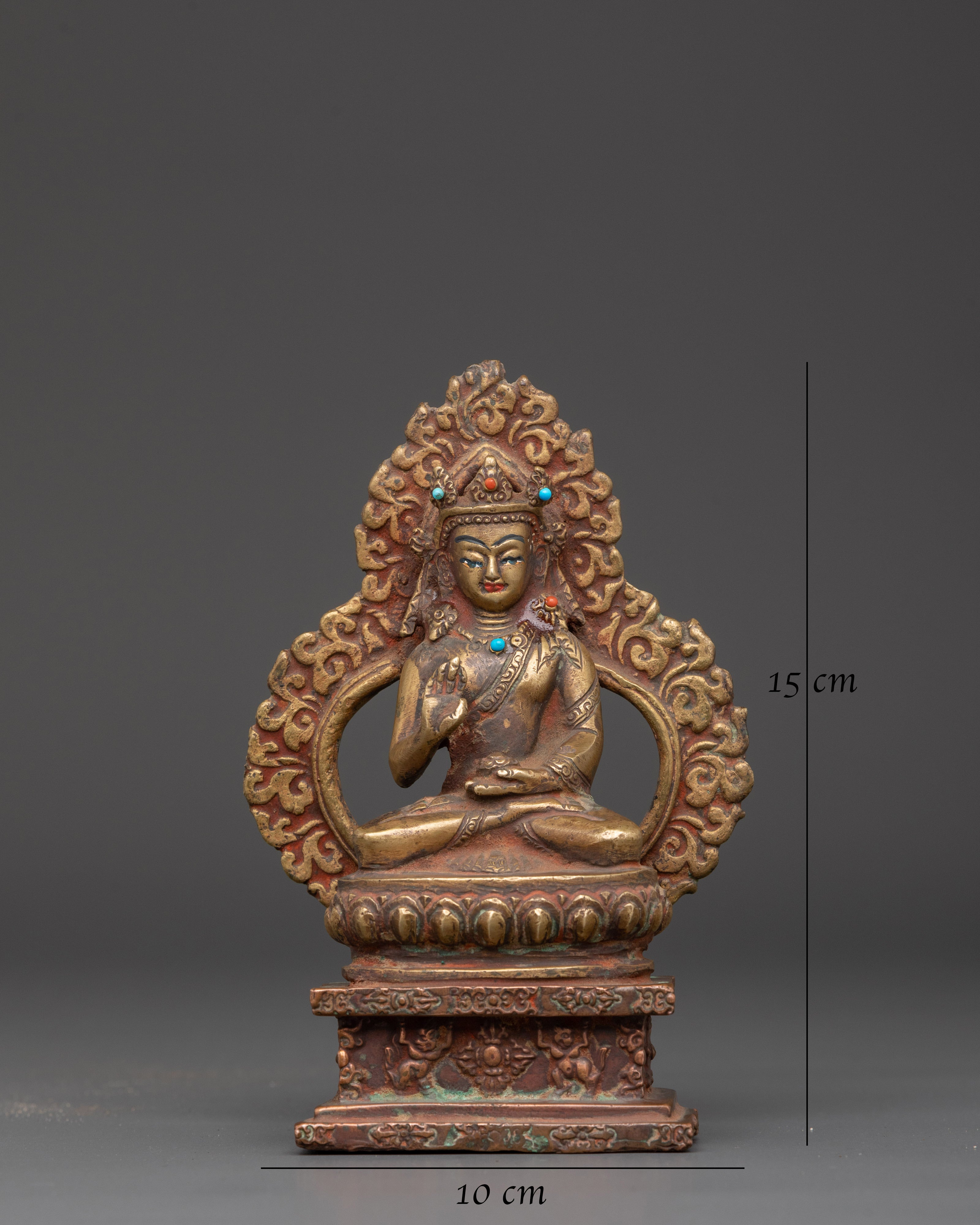 Amogasiddhi Sculpture | Handcrafted Bronze Tibetan Buddha
