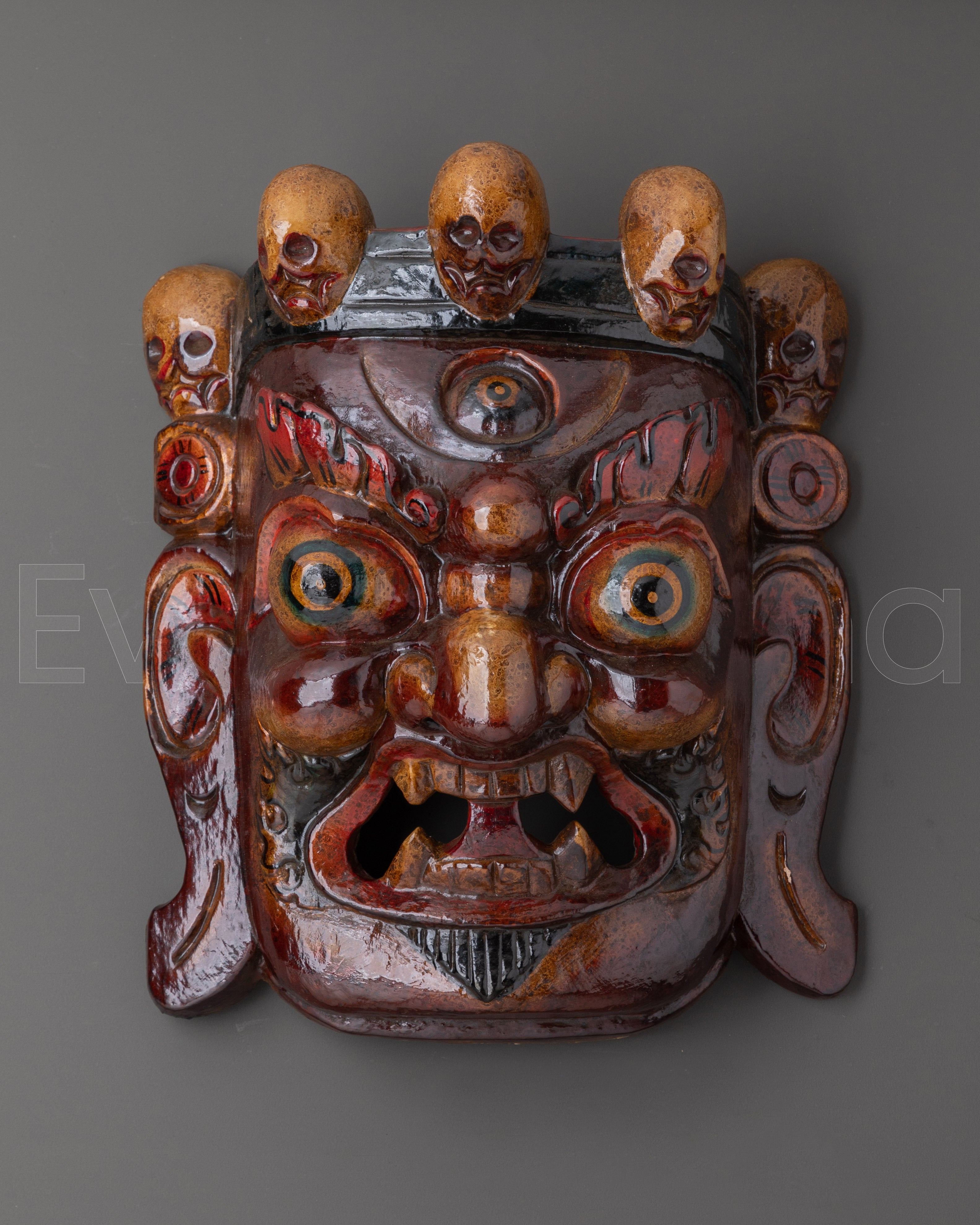 Mahakala Mask Wall Decor