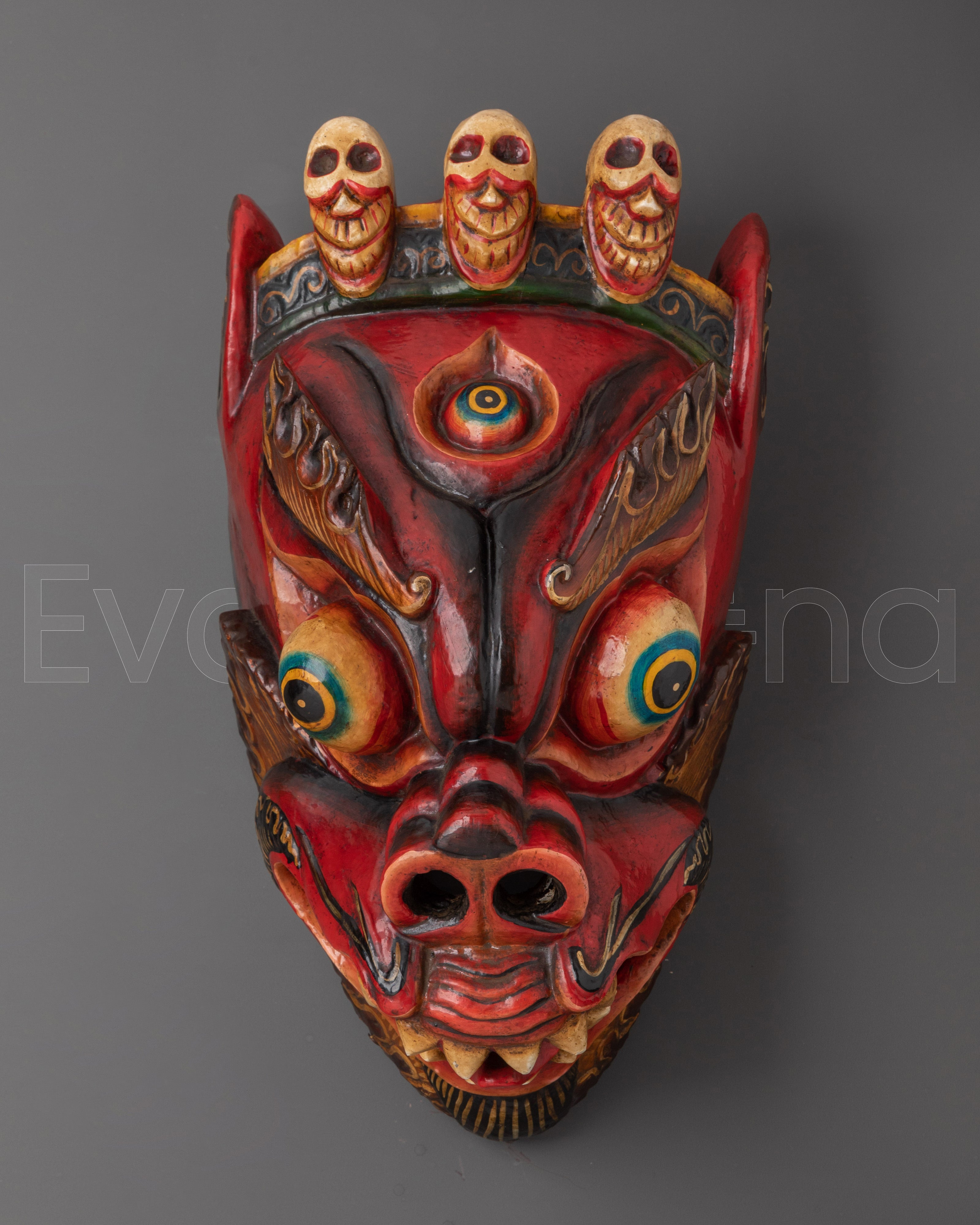 Spiritual Wooden Mask