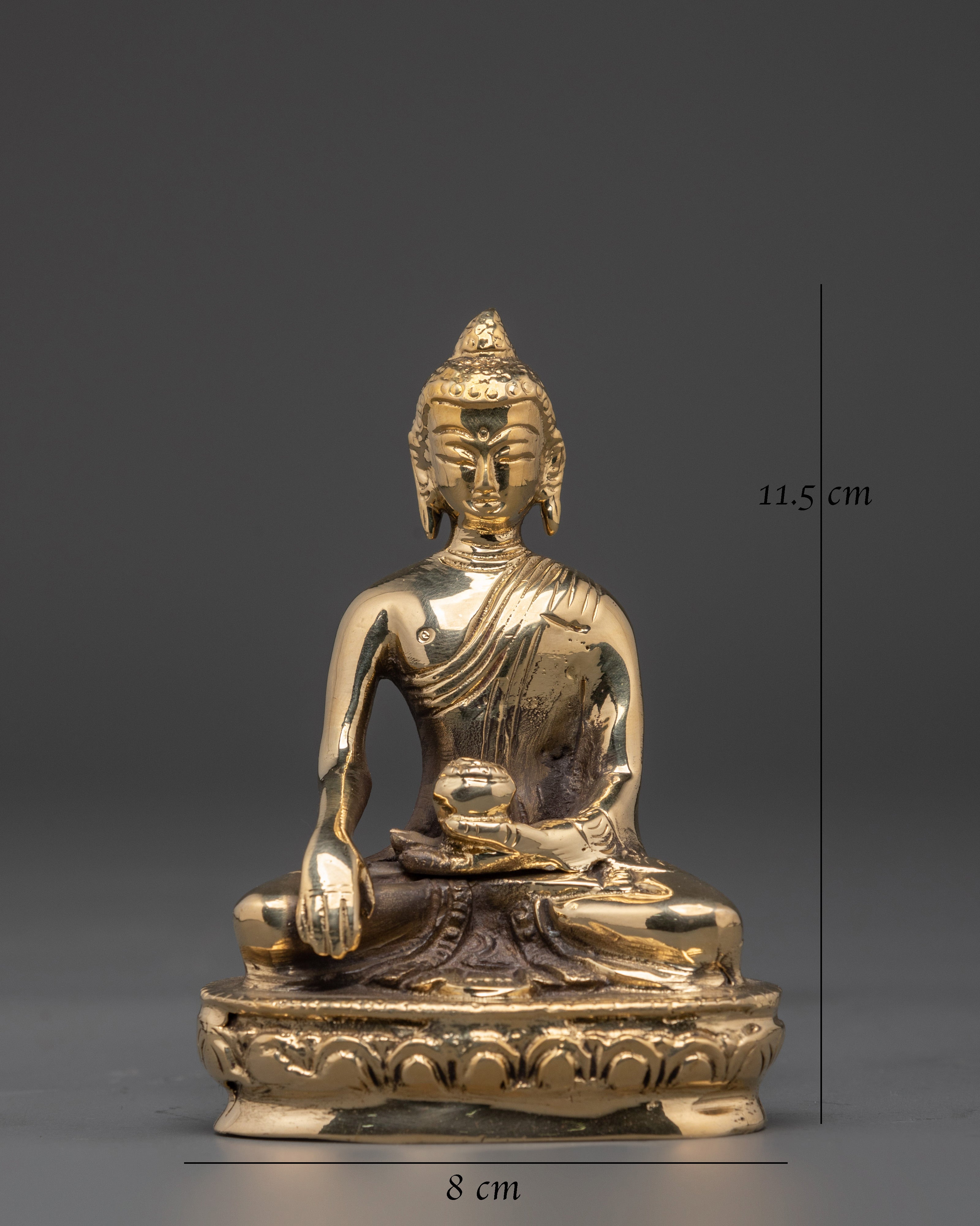 Shakyamuni Buddha Statue for Serene Decor | Tibetan Buddhist Artwork