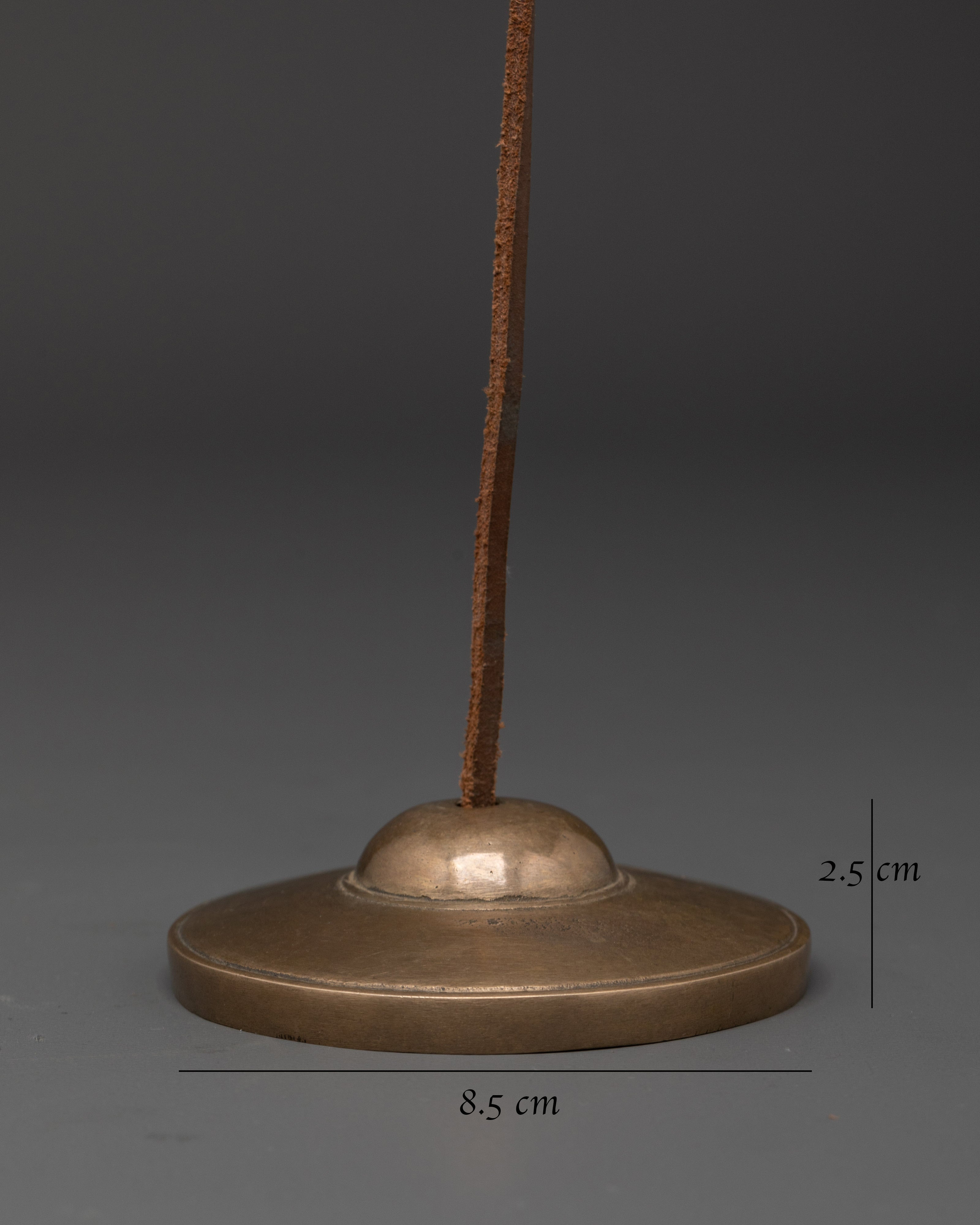 Tingsha Meditation Bells | Brass Cymbals for Sound Healing & Spiritual Ritual Practice