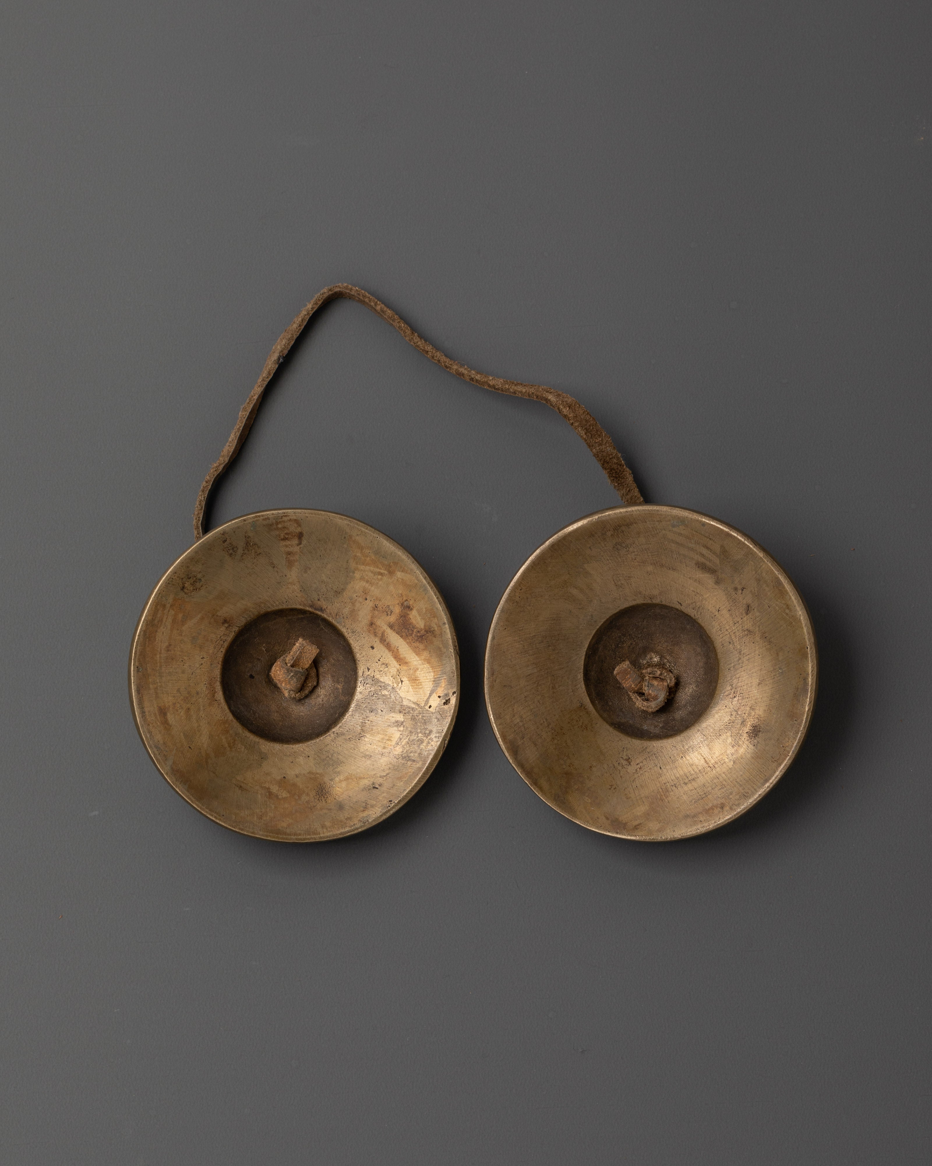 Handcrafted Brass Tingsha Bells | Authentic Tibetan Meditation & Sound Healing