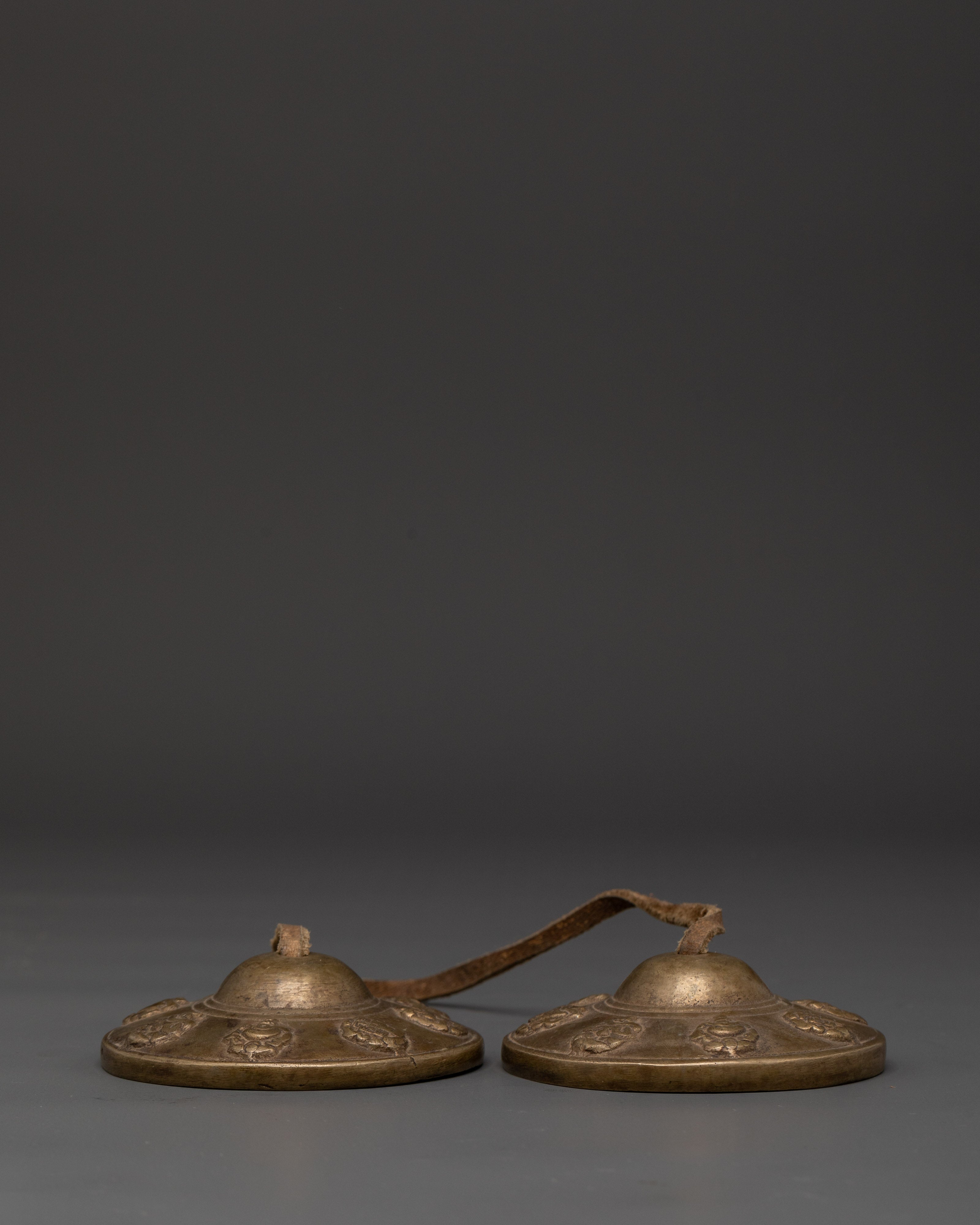 Handcrafted Brass Tingsha Bells | Authentic Tibetan Meditation & Sound Healing