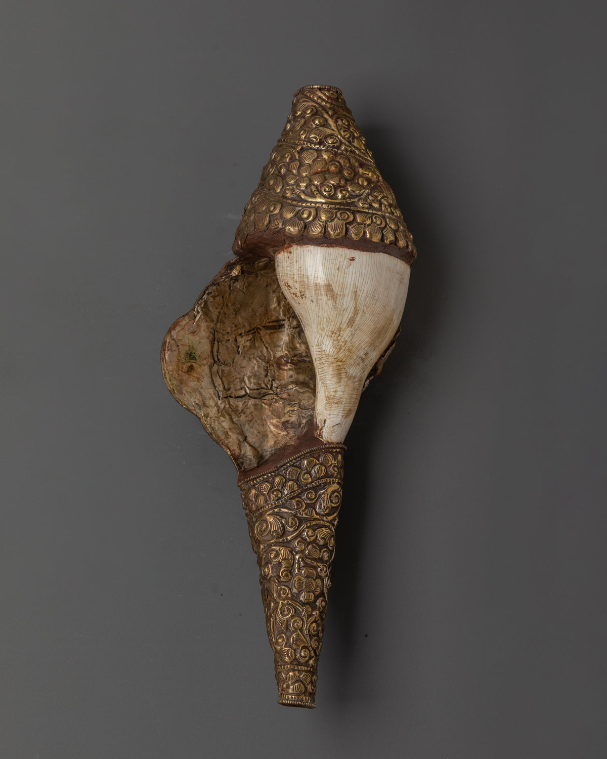 Puja Conch Shell | Silver Plated