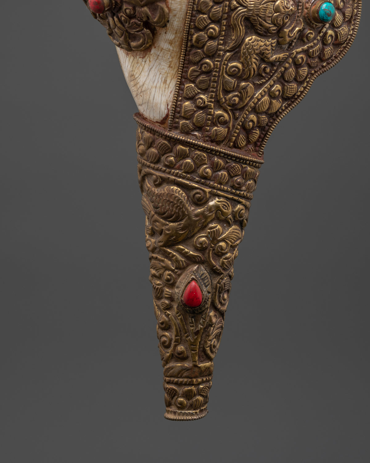 Puja Conch Shell | Silver Plated