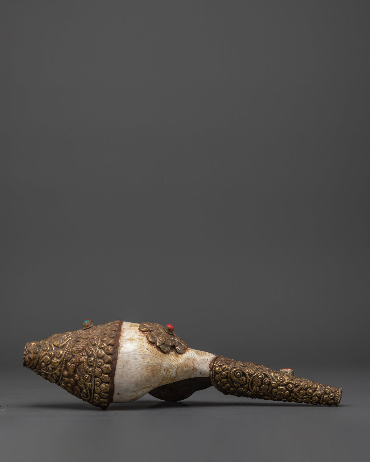 Puja Conch Shell | Silver Plated