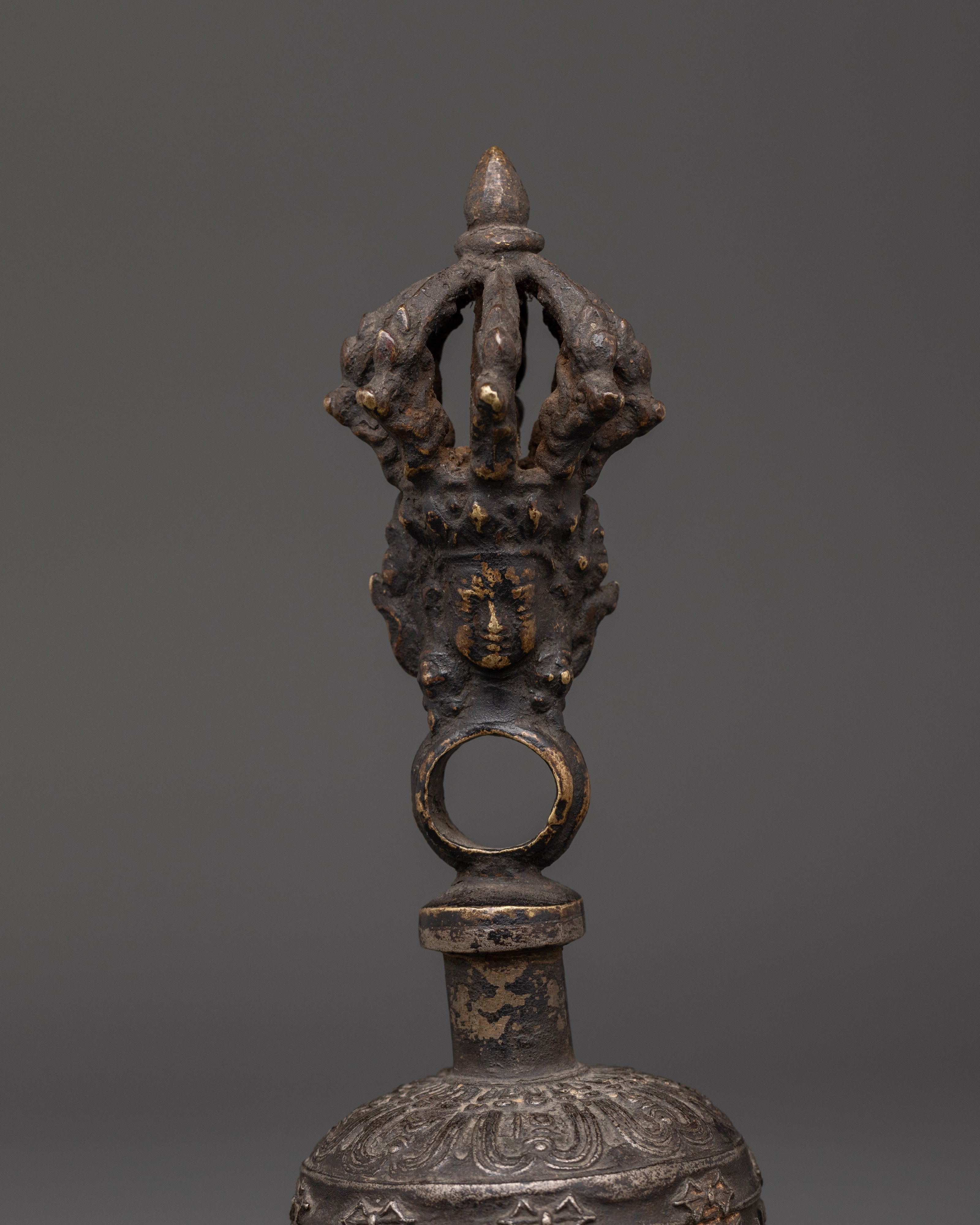 Handcrafted Bronze Ritual Bell | Antique Bronze Ritual Bell