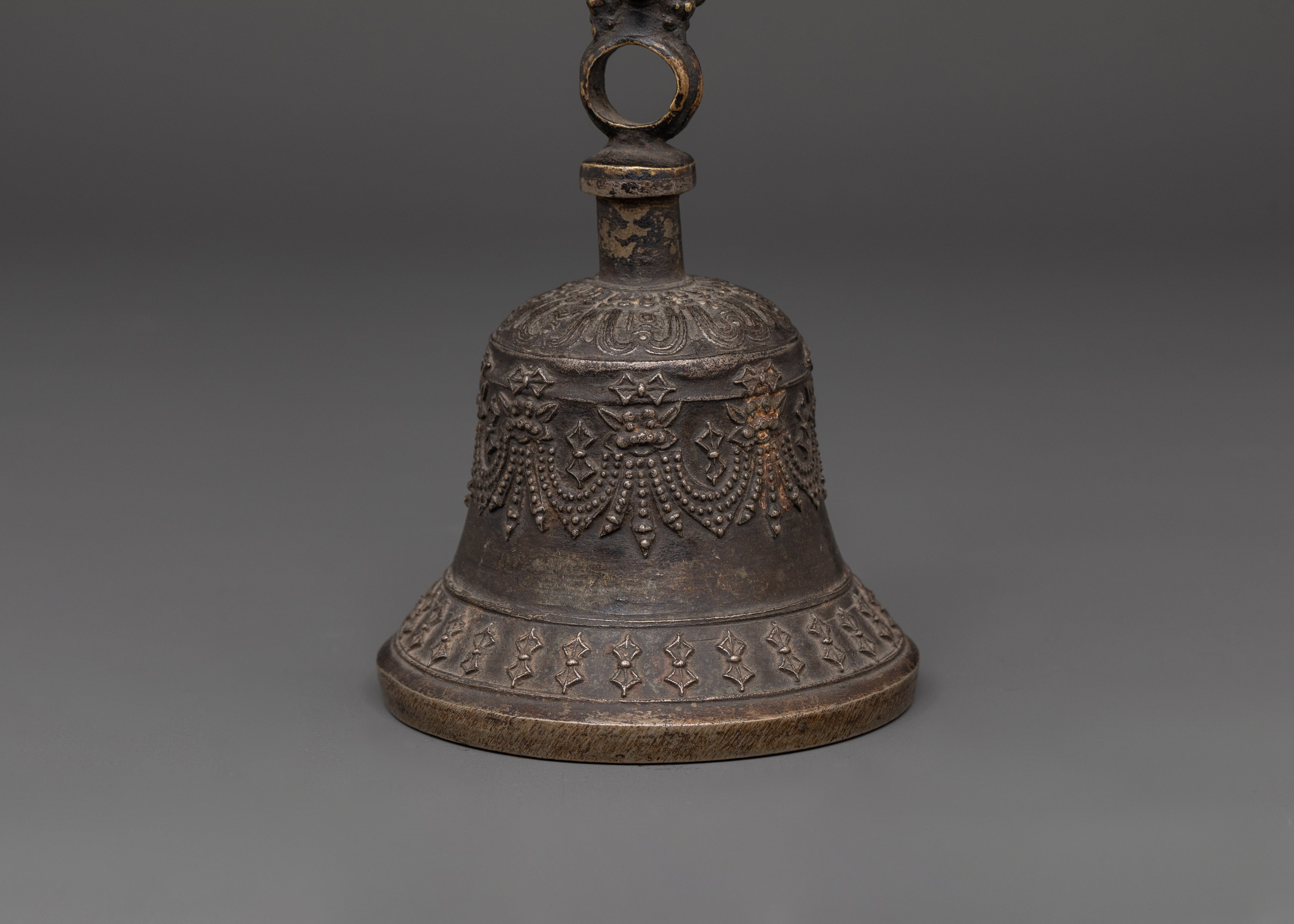 Handcrafted Bronze Ritual Bell | Antique Bronze Ritual Bell