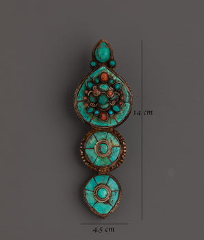 Handcrafted Copper Earring Set | Handmade Jewelry for Women