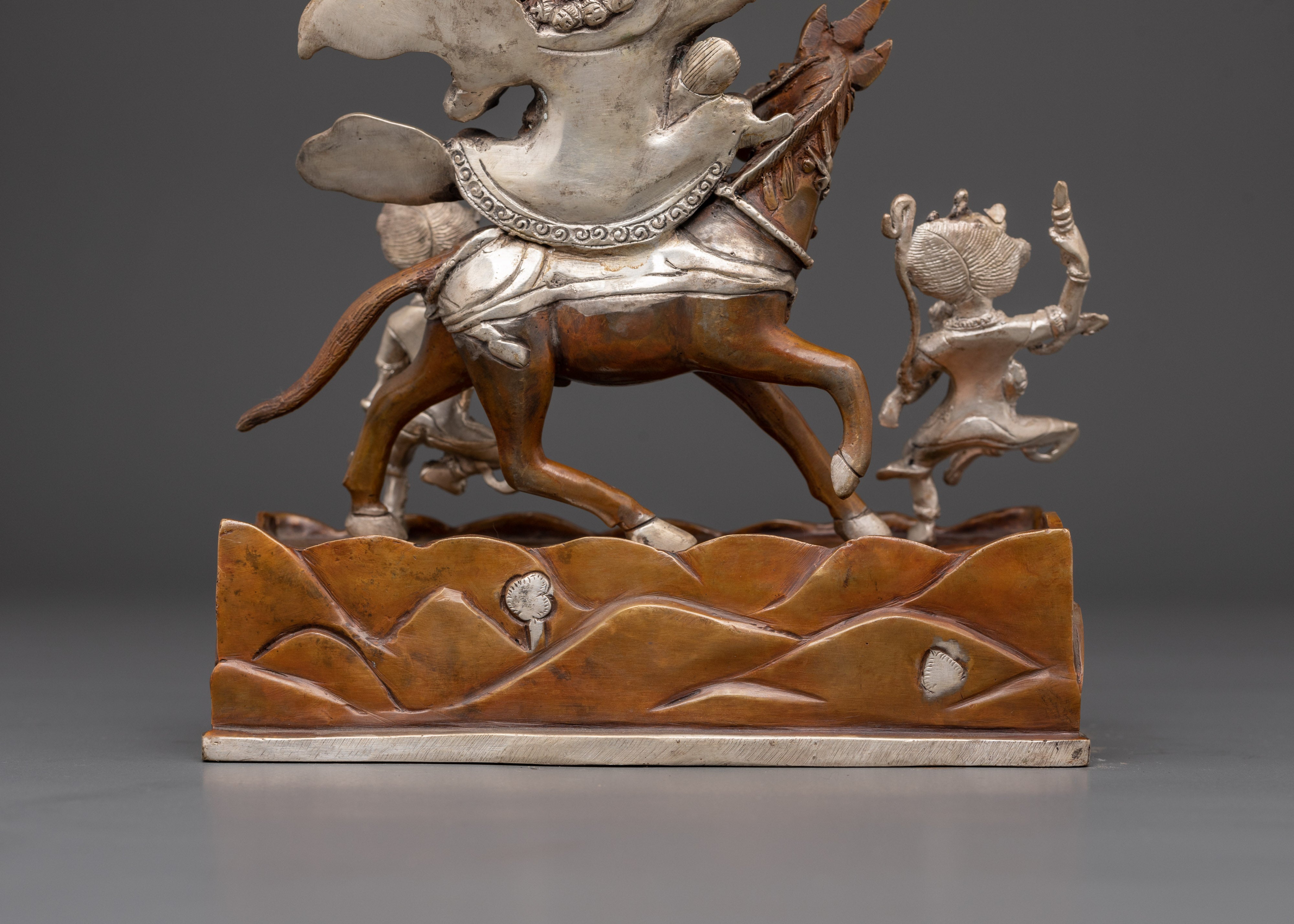Palden Lhamo Sculpture | Tibetan Protector Goddess Statue