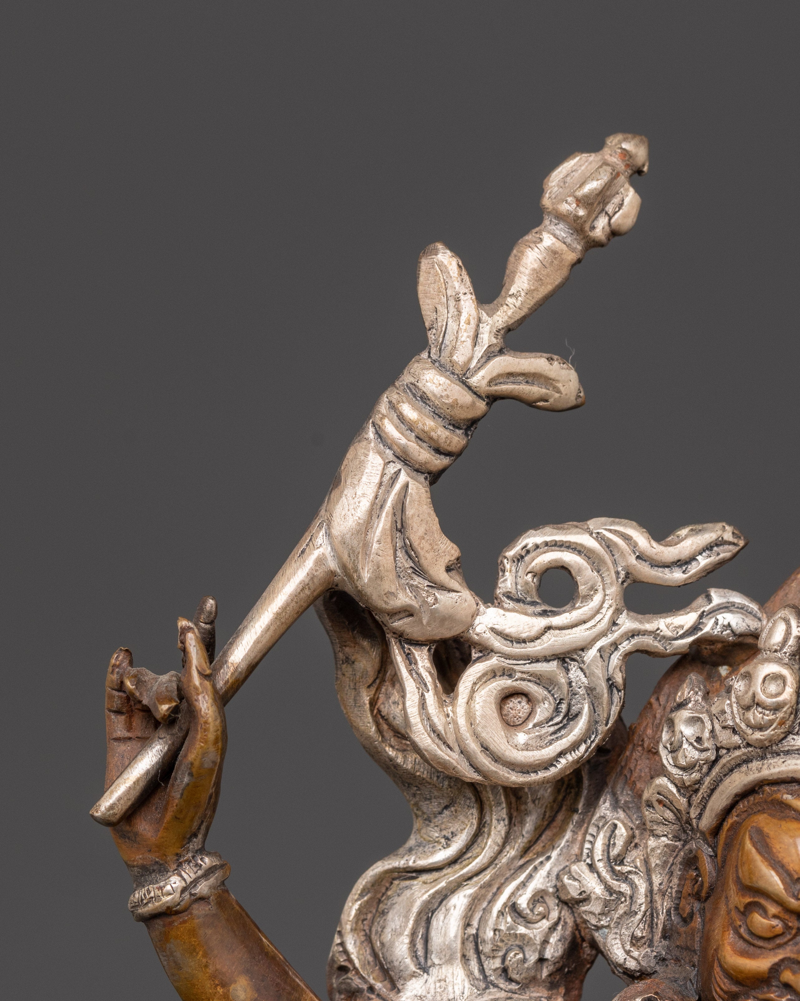 Palden Lhamo Sculpture | Tibetan Protector Goddess Statue