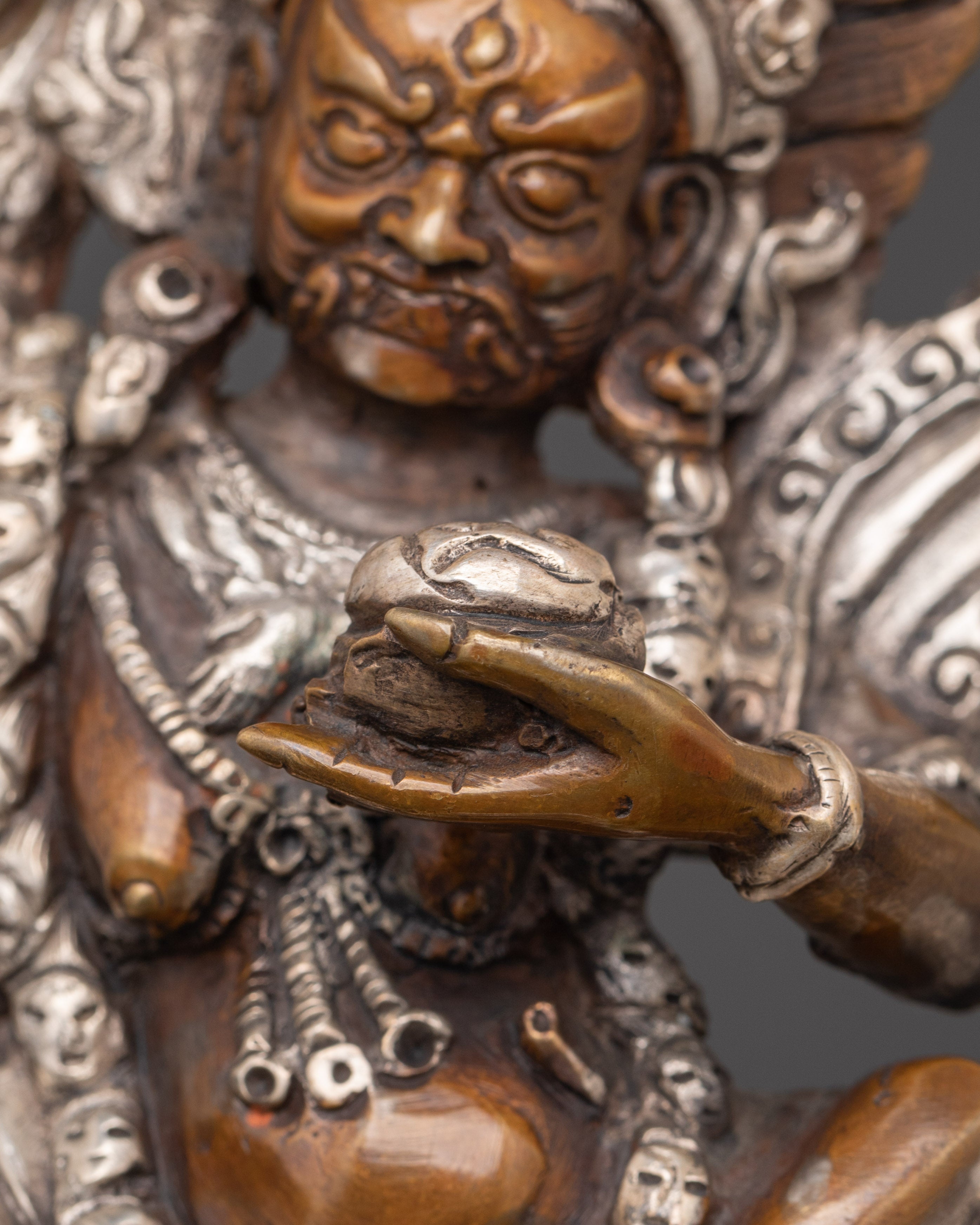 Palden Lhamo Sculpture | Tibetan Protector Goddess Statue