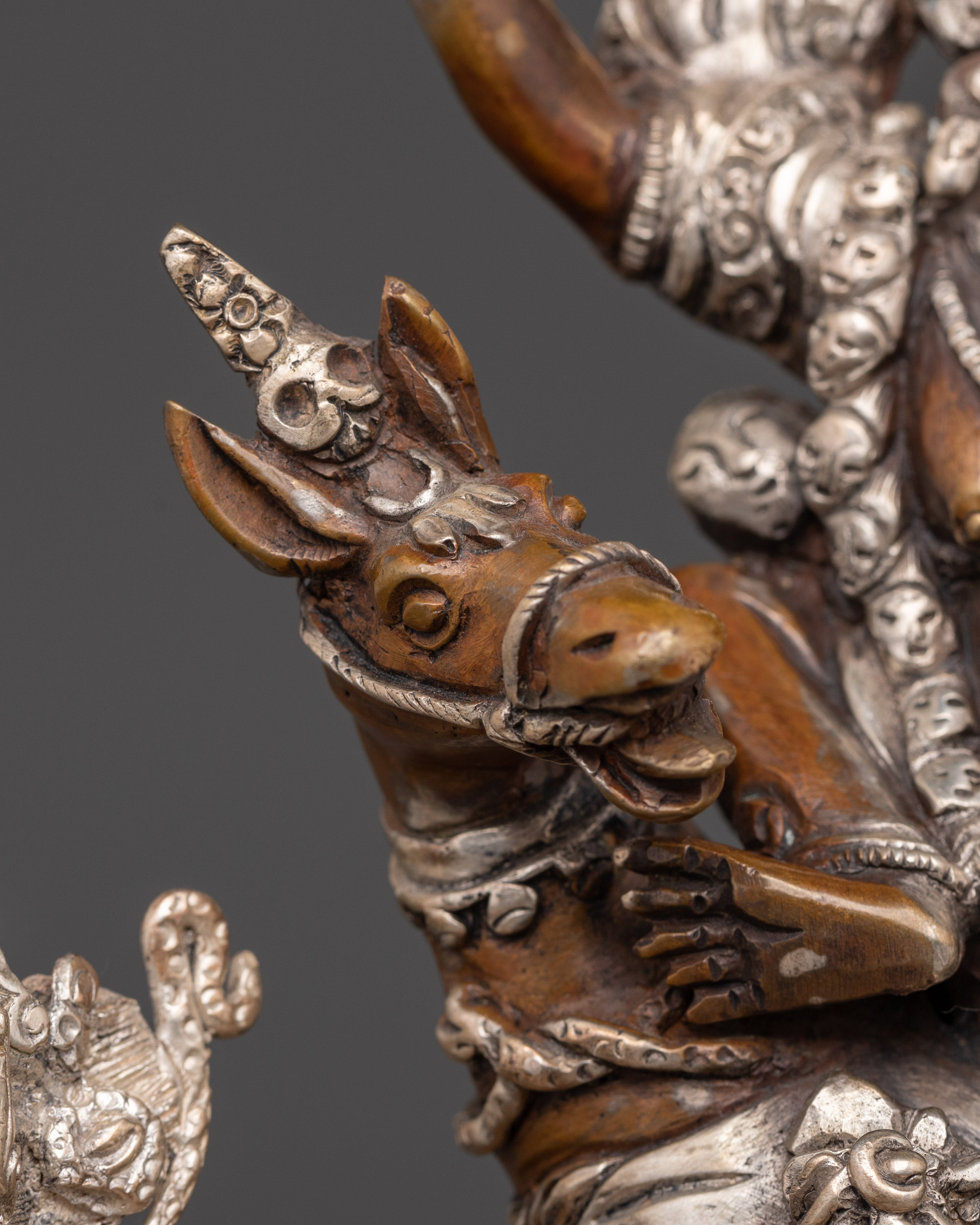 Palden Lhamo Sculpture | Tibetan Protector Goddess Statue