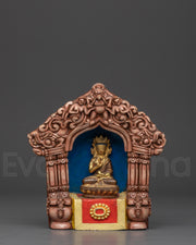 Altar Box with Buddha Statue