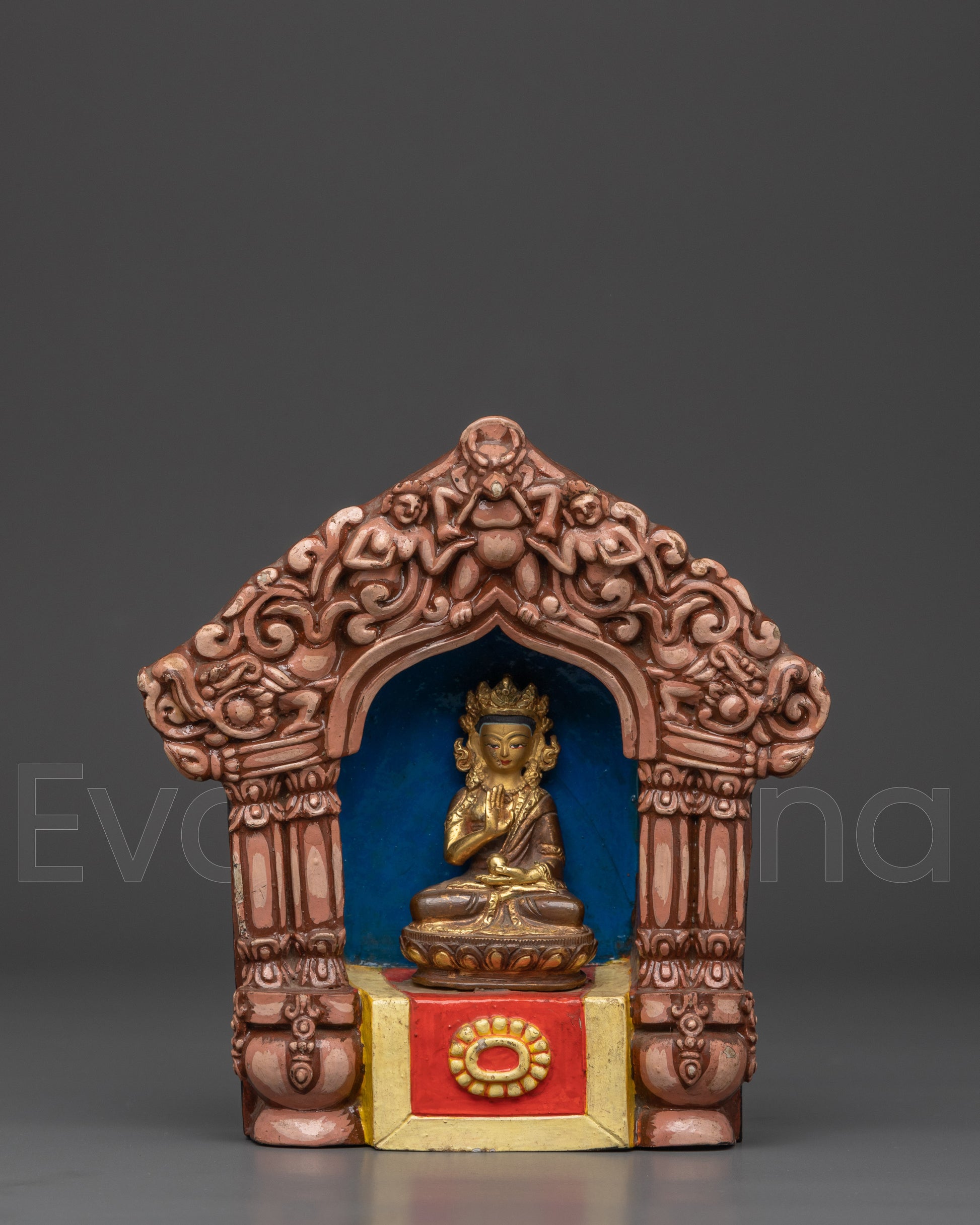 Altar Box with Buddha Statue