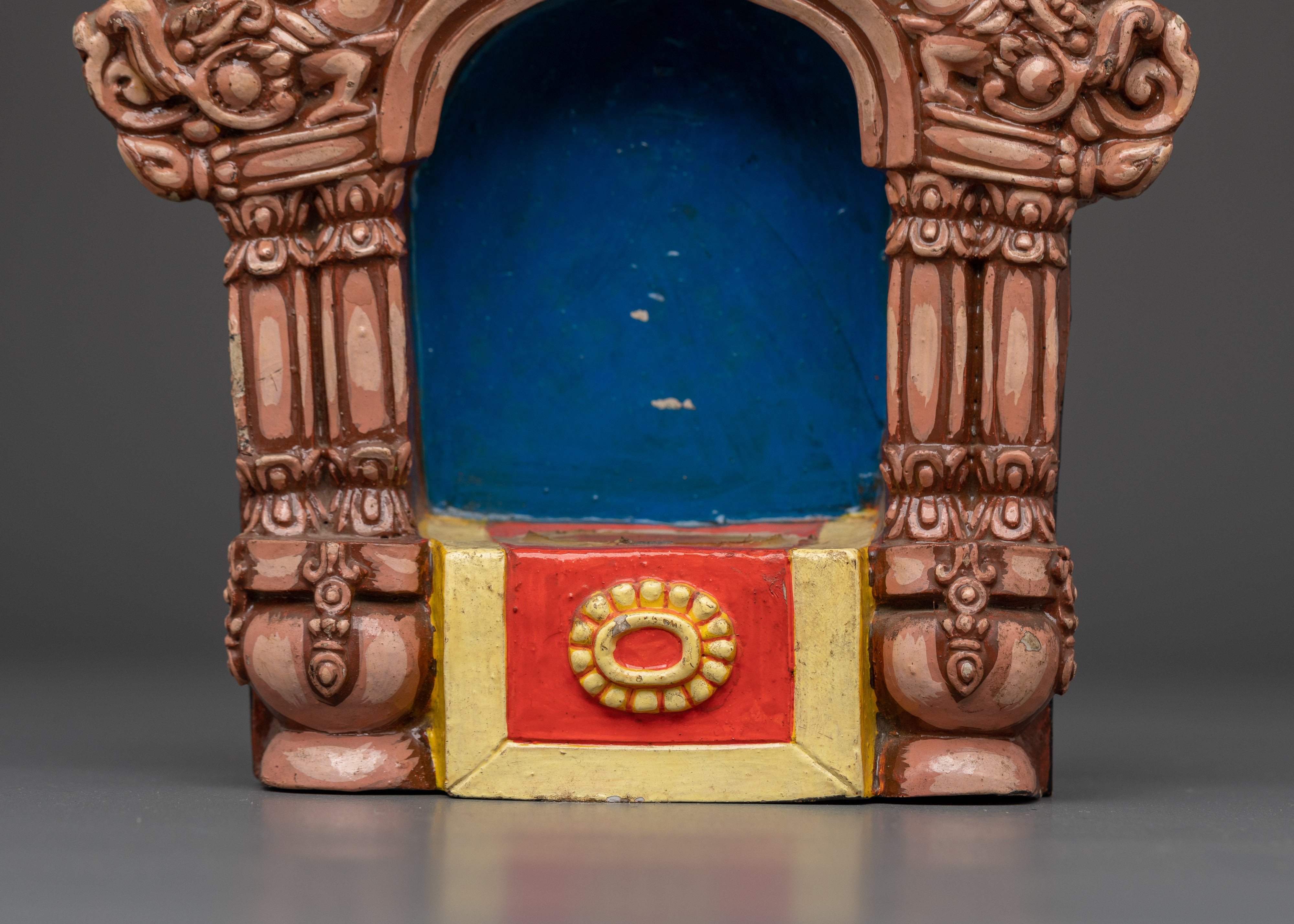 Handcrafted Acrylic Tibetan Box | For Spiritual Keepsake