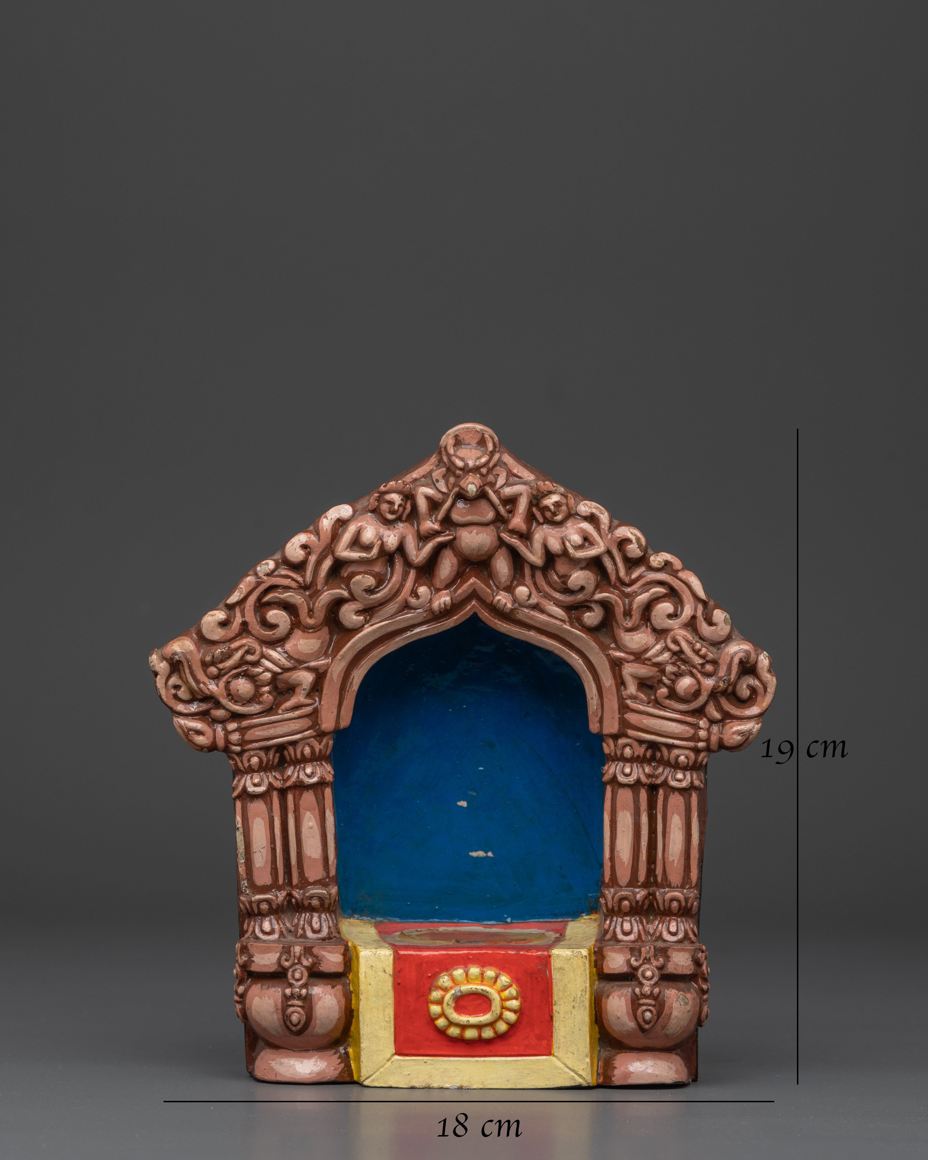 Handcrafted Acrylic Tibetan Box | For Spiritual Keepsake