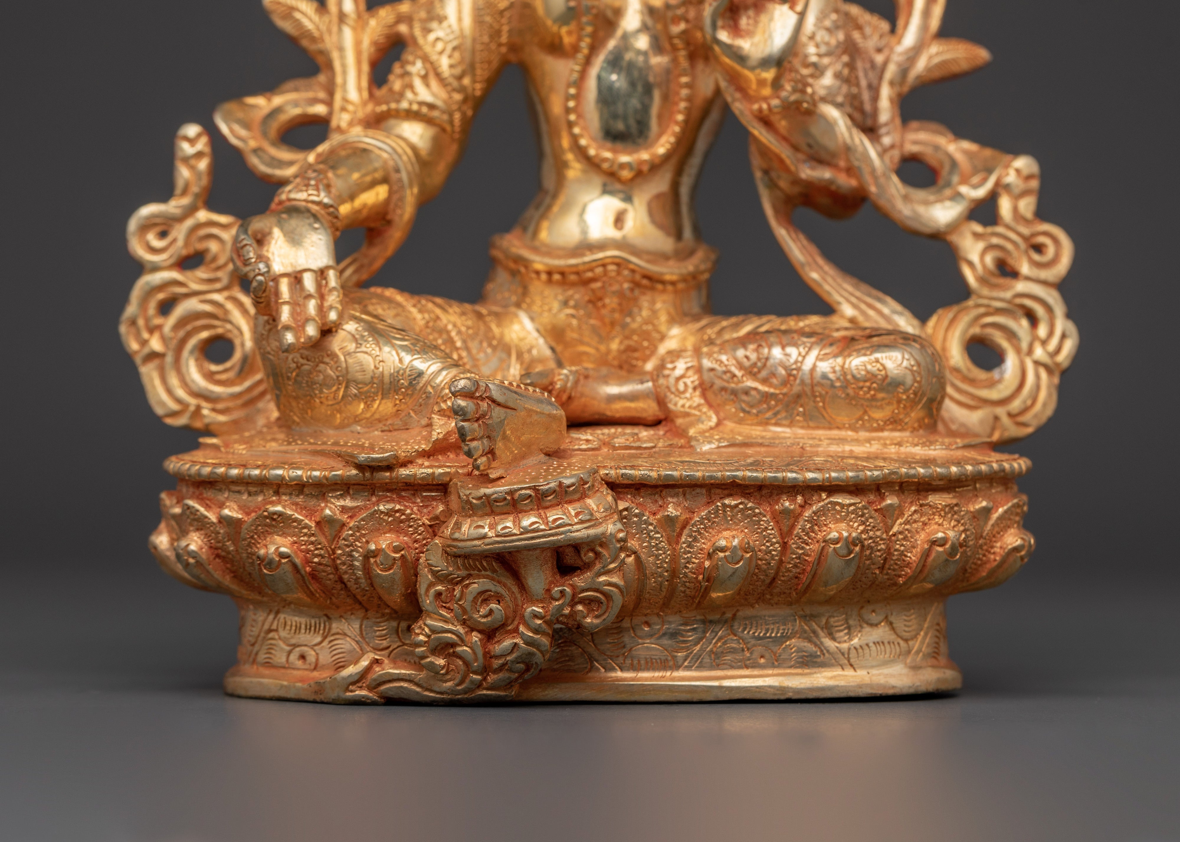 Green Tara Figurine | Buddhist Goddess of Compassion
