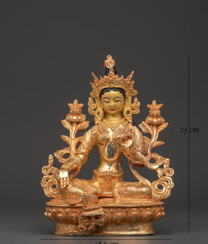 green-tara-figurine