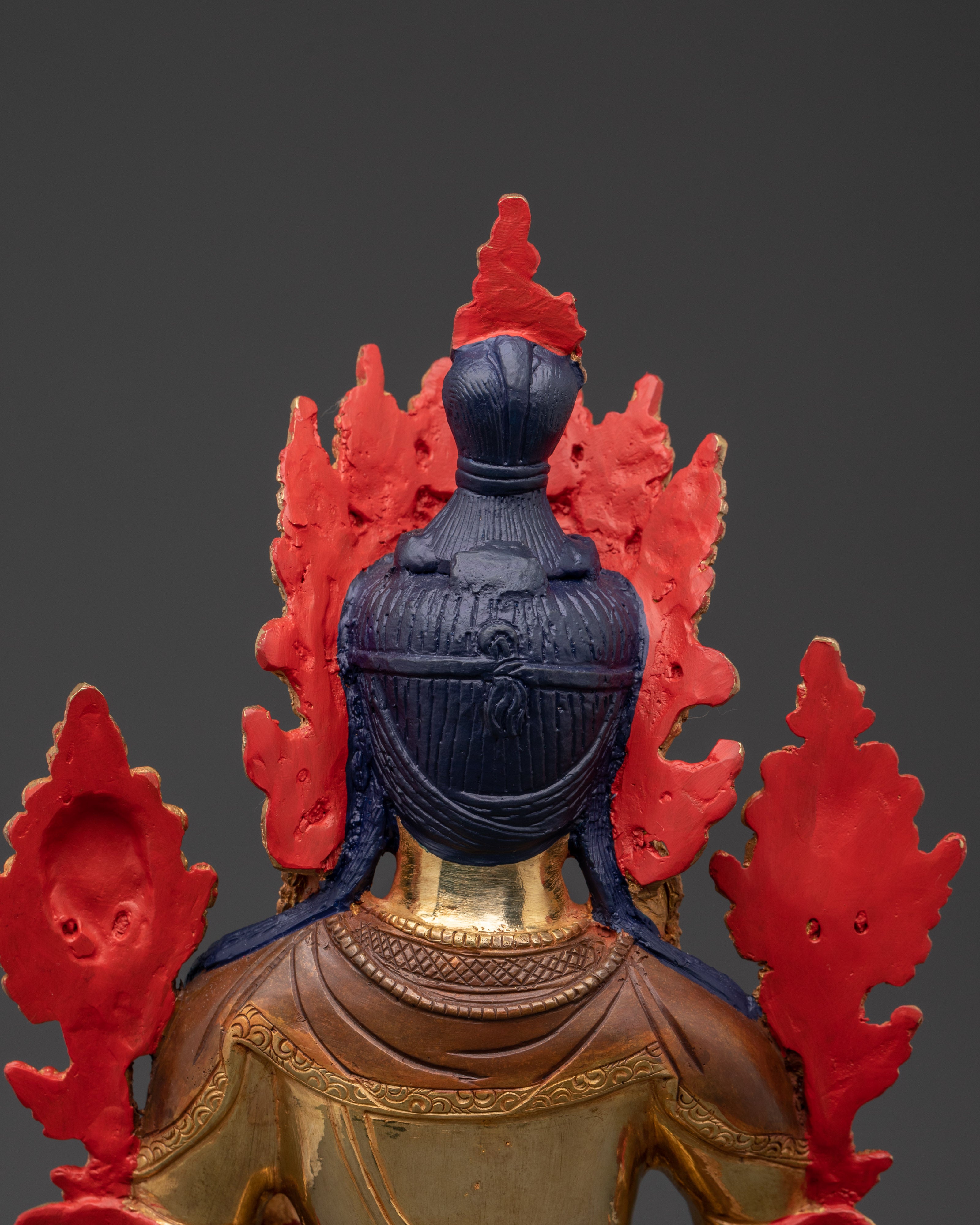 Green Tara Spiritual Artwork | Tibetan Buddha Goddess Statue