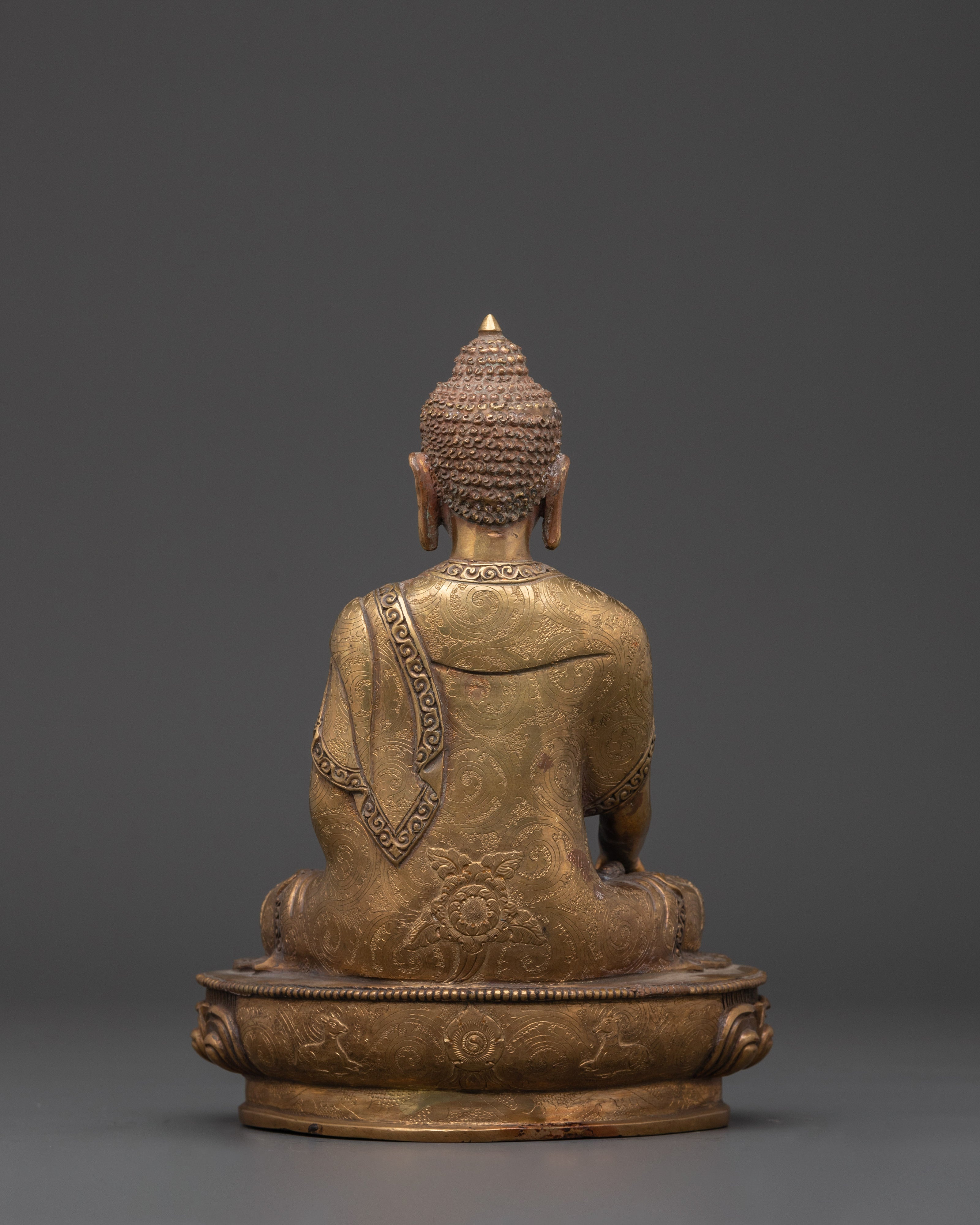 Tibetan Three Buddha Set | Shakyamuni, Amitabha & Medicine Buddha Statues