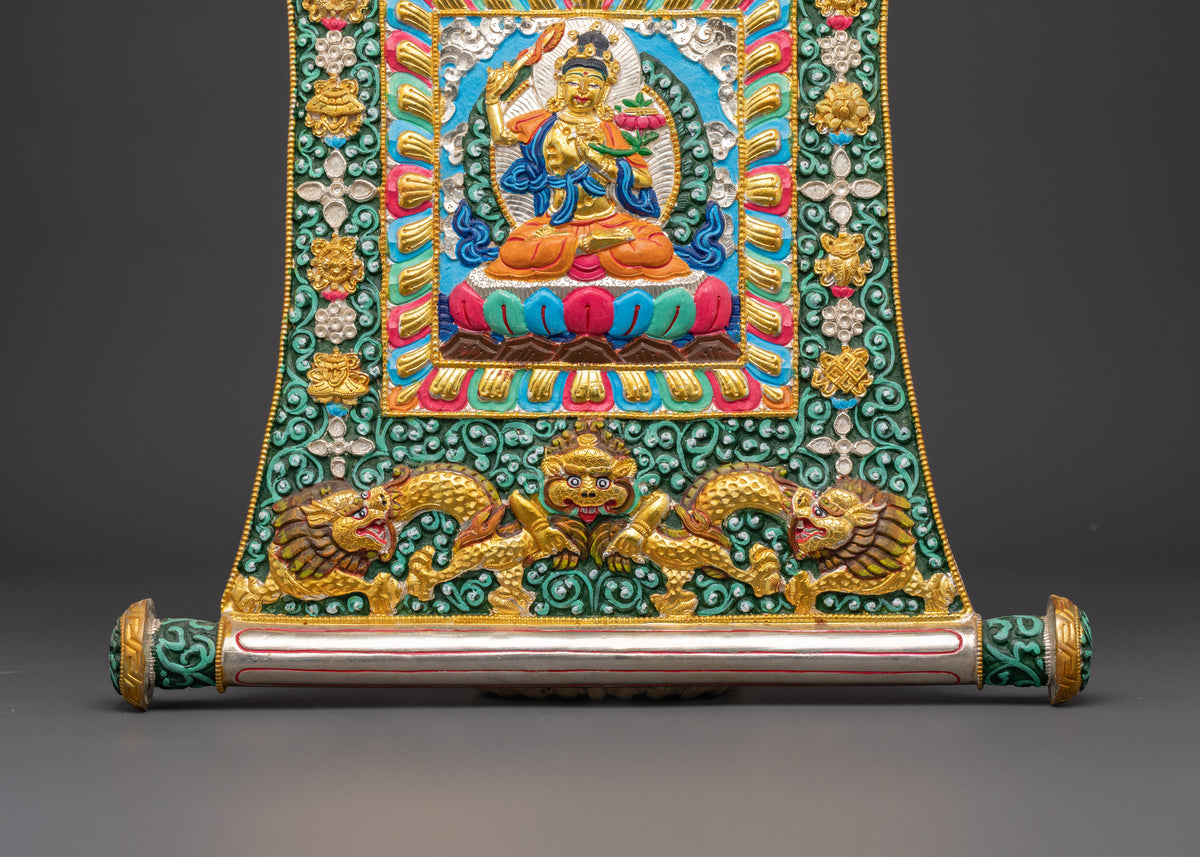 Himalayan Manjushri Wall Hanging | Spiritual Home Decor