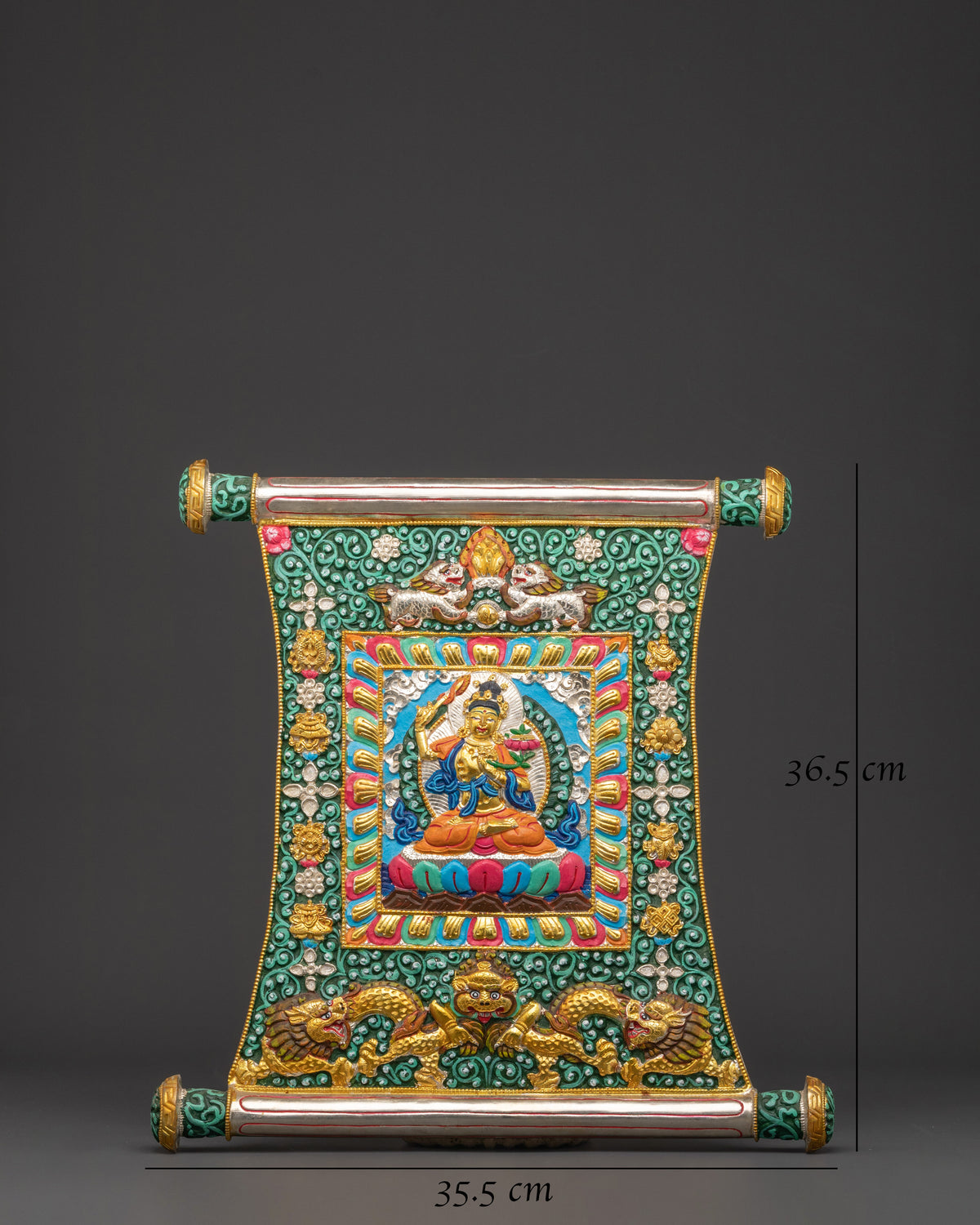 Himalayan Manjushri Wall Hanging | Spiritual Home Decor