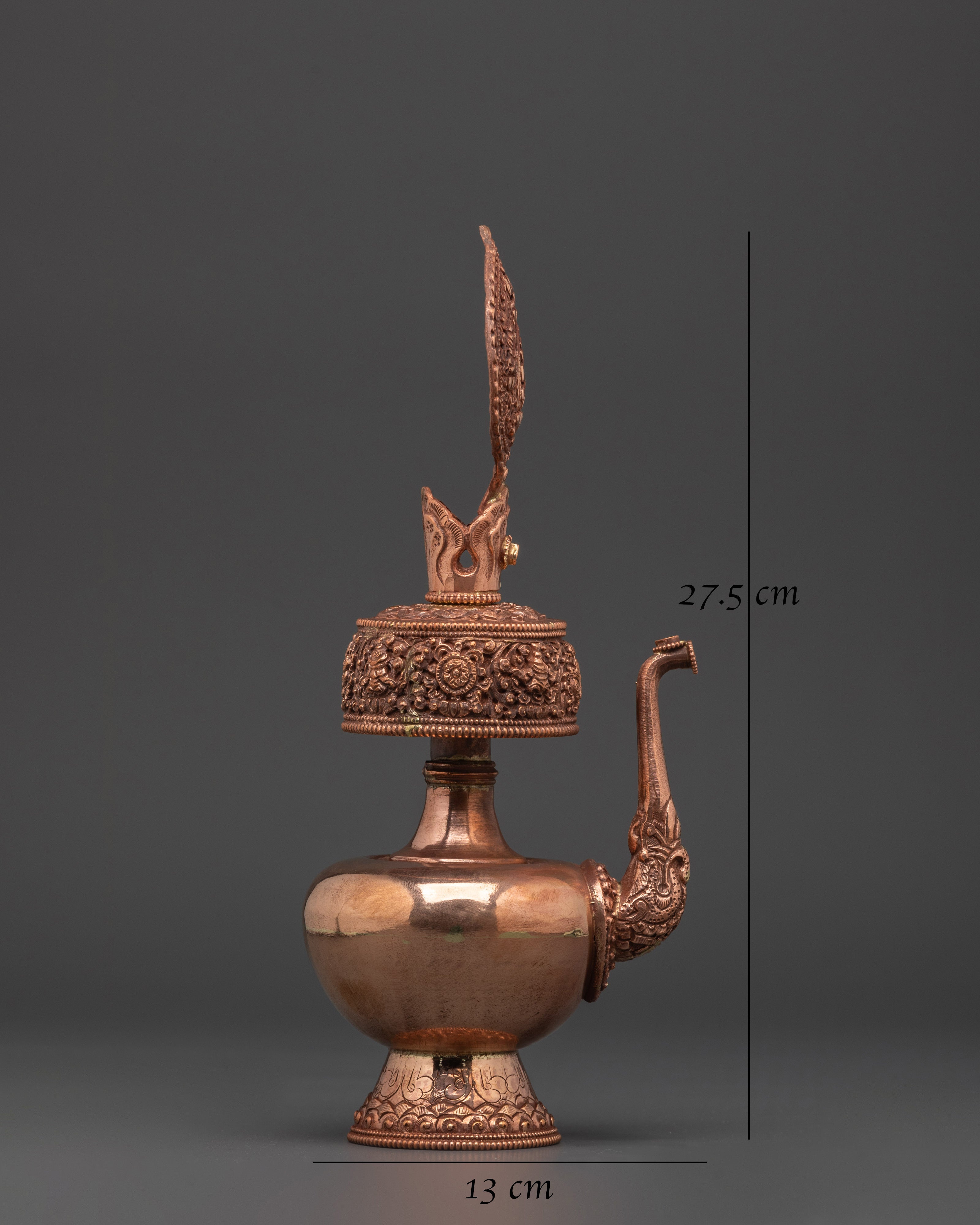 Handcrafted Bhumba Ritual Offering | Copper Ritual Vase