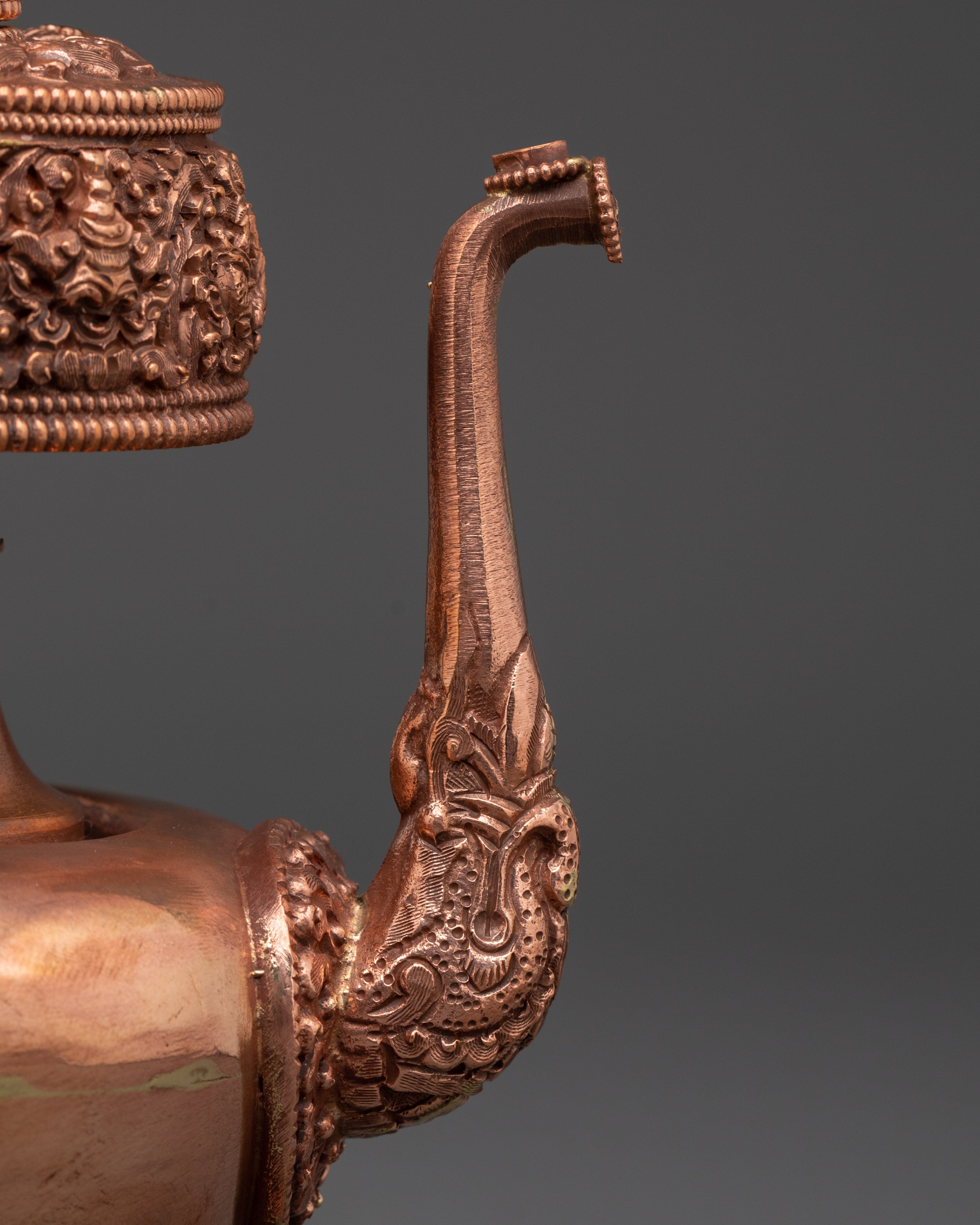 Handcrafted Bhumba Ritual Offering | Copper Ritual Vase