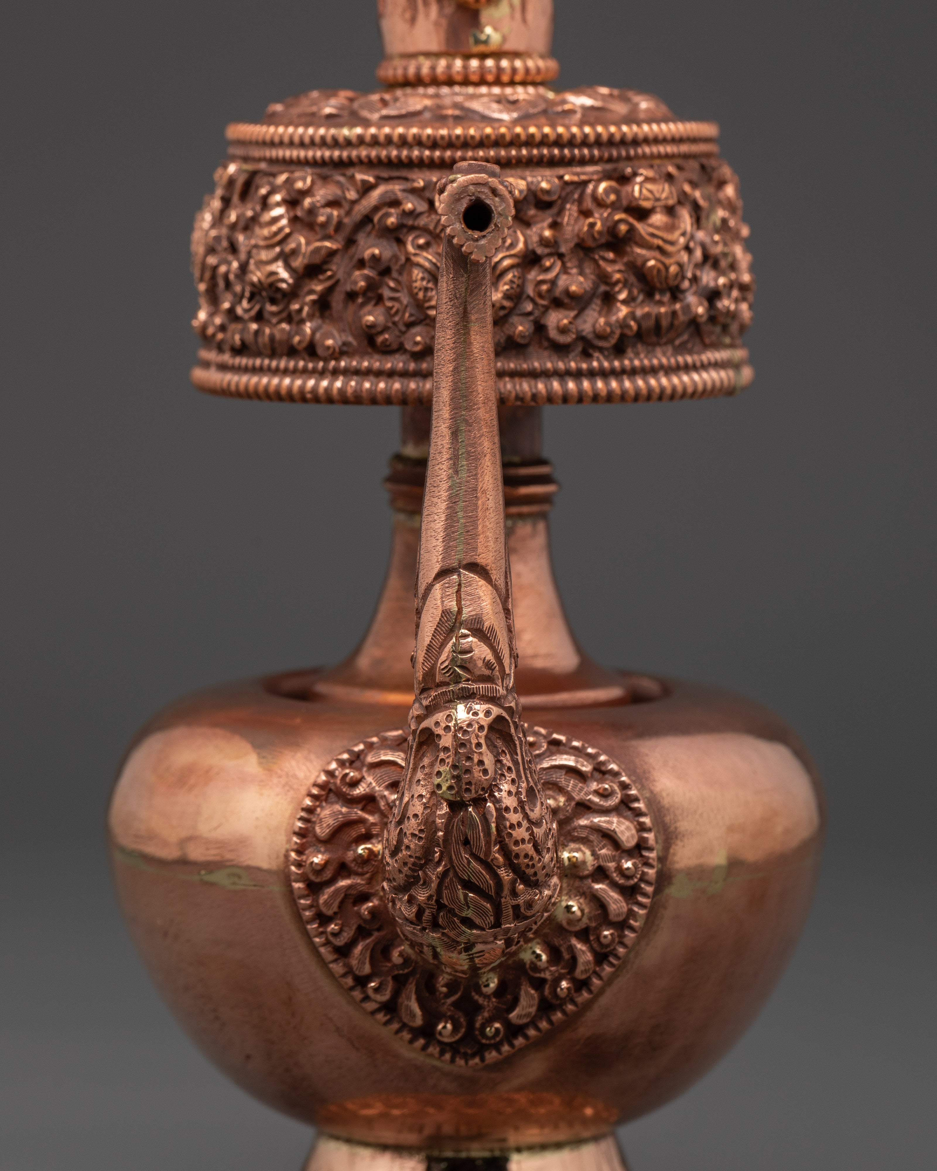 Handcrafted Bhumba Ritual Offering | Copper Ritual Vase