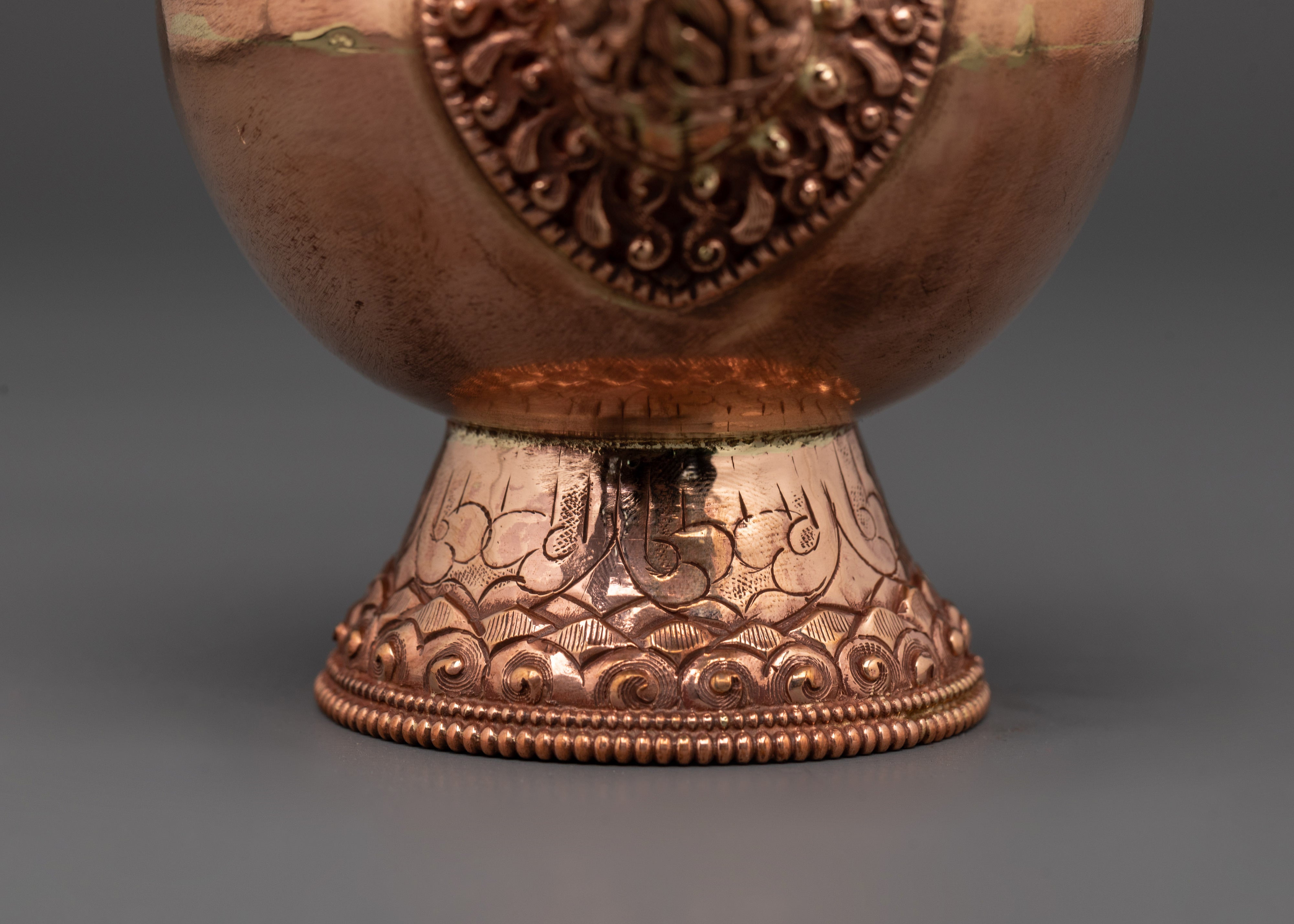Handcrafted Bhumba Ritual Offering | Copper Ritual Vase