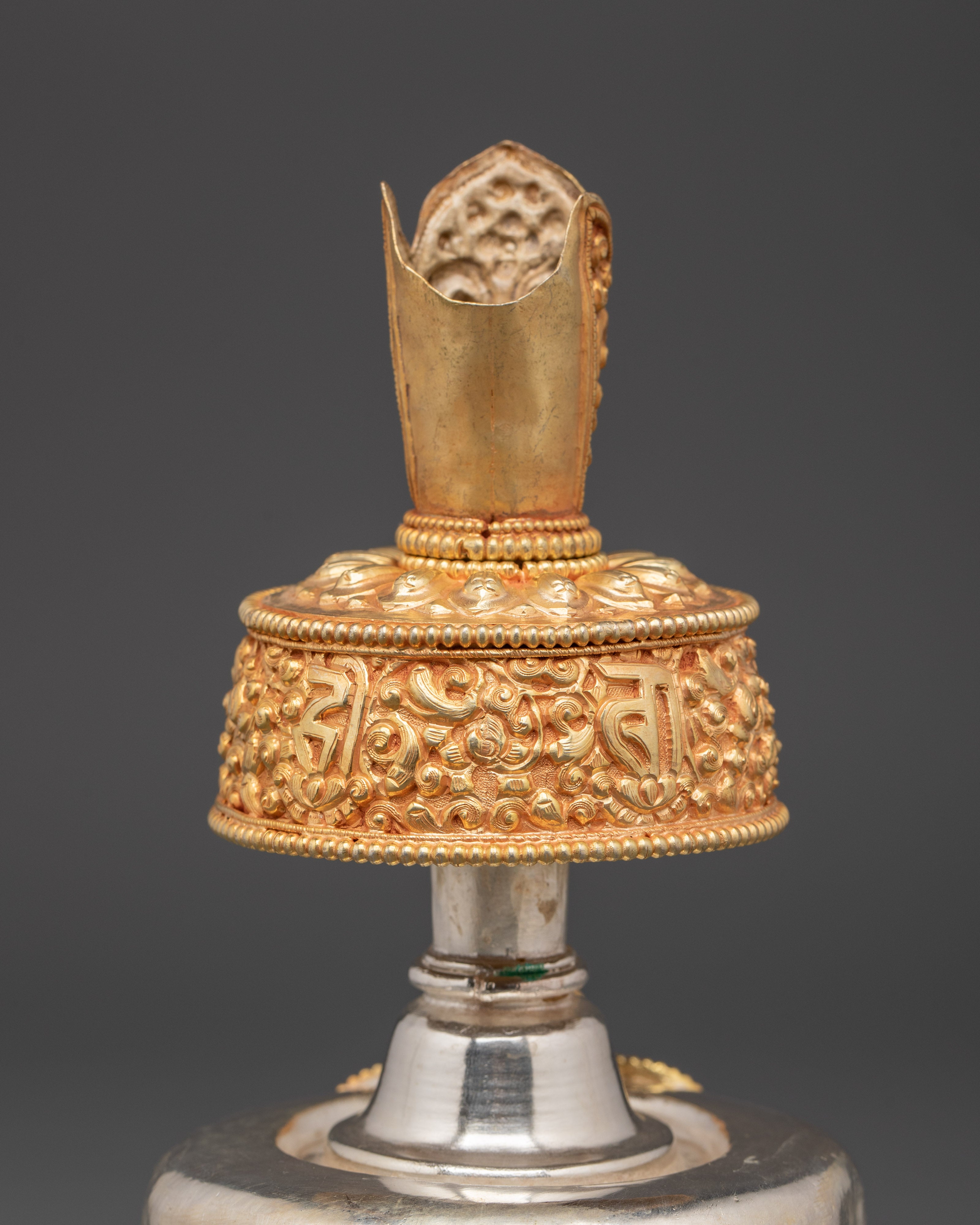 Handcrafted Bhumba For Altar | Traditional Tibetan Copper Ritual Vessel