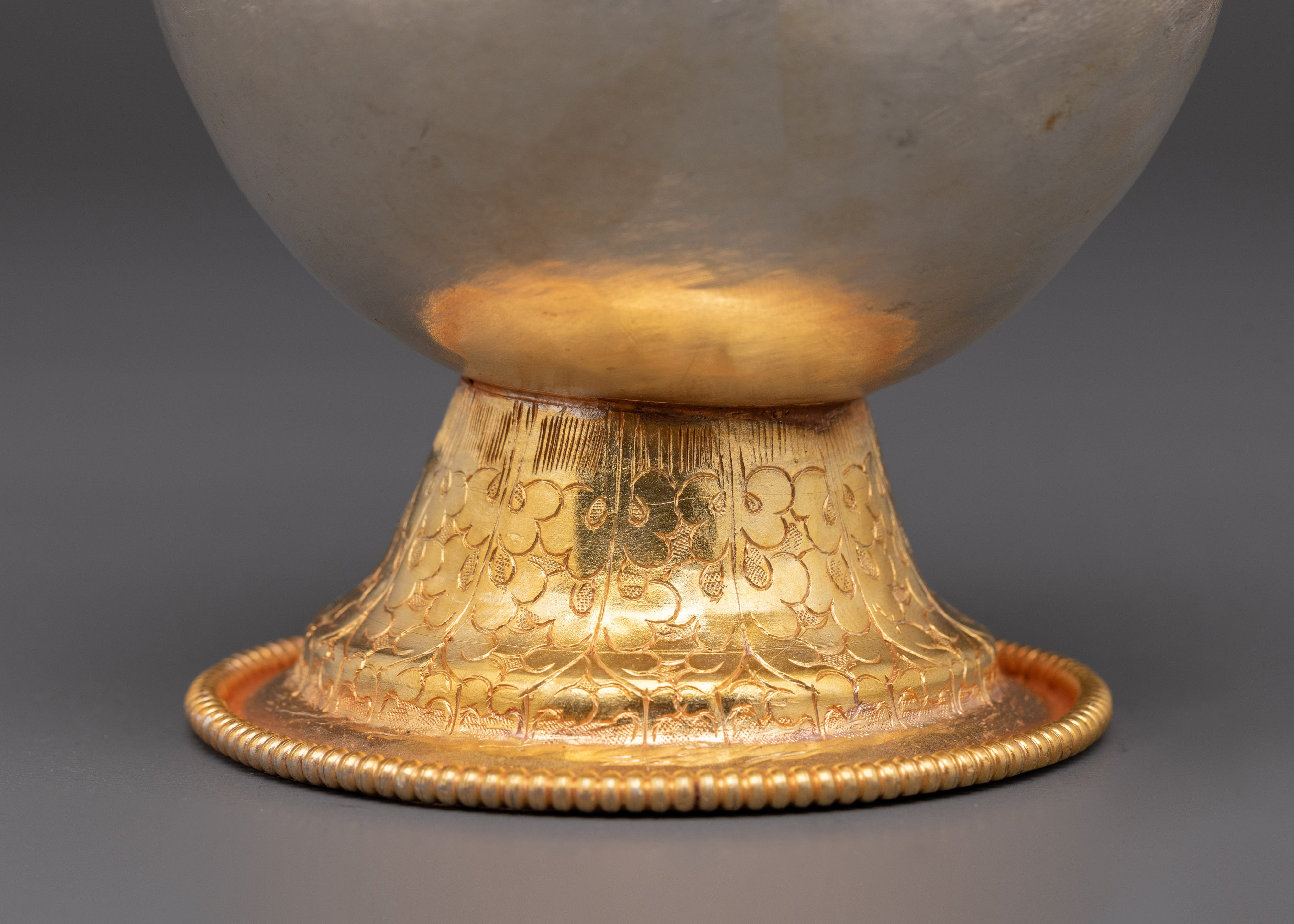 Traditional Tibetan Altar Bhumba | Himalayan Ritual Water Vase