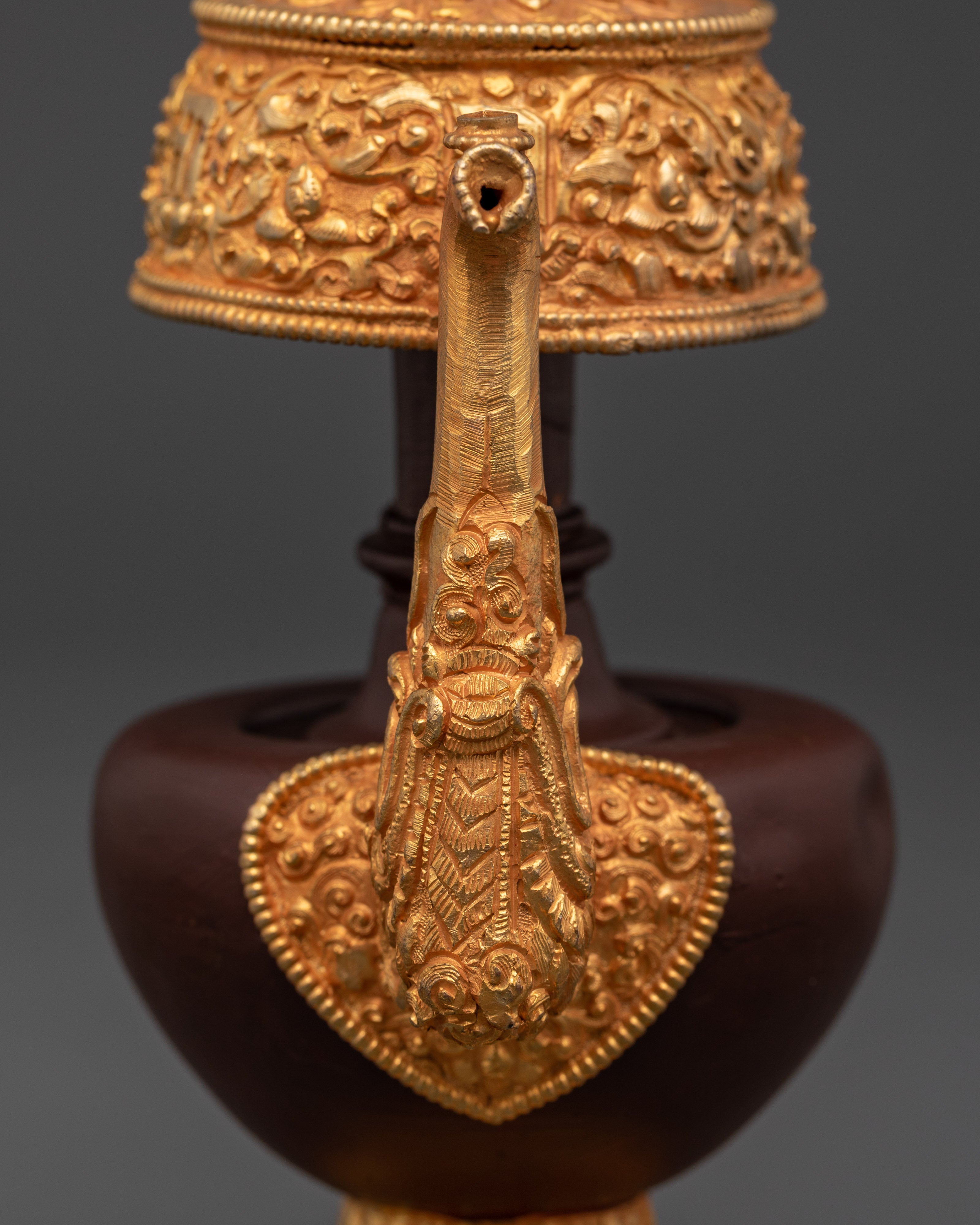 Traditional Himalayan Ritual Bhumba | Sacred Altar Water Vase