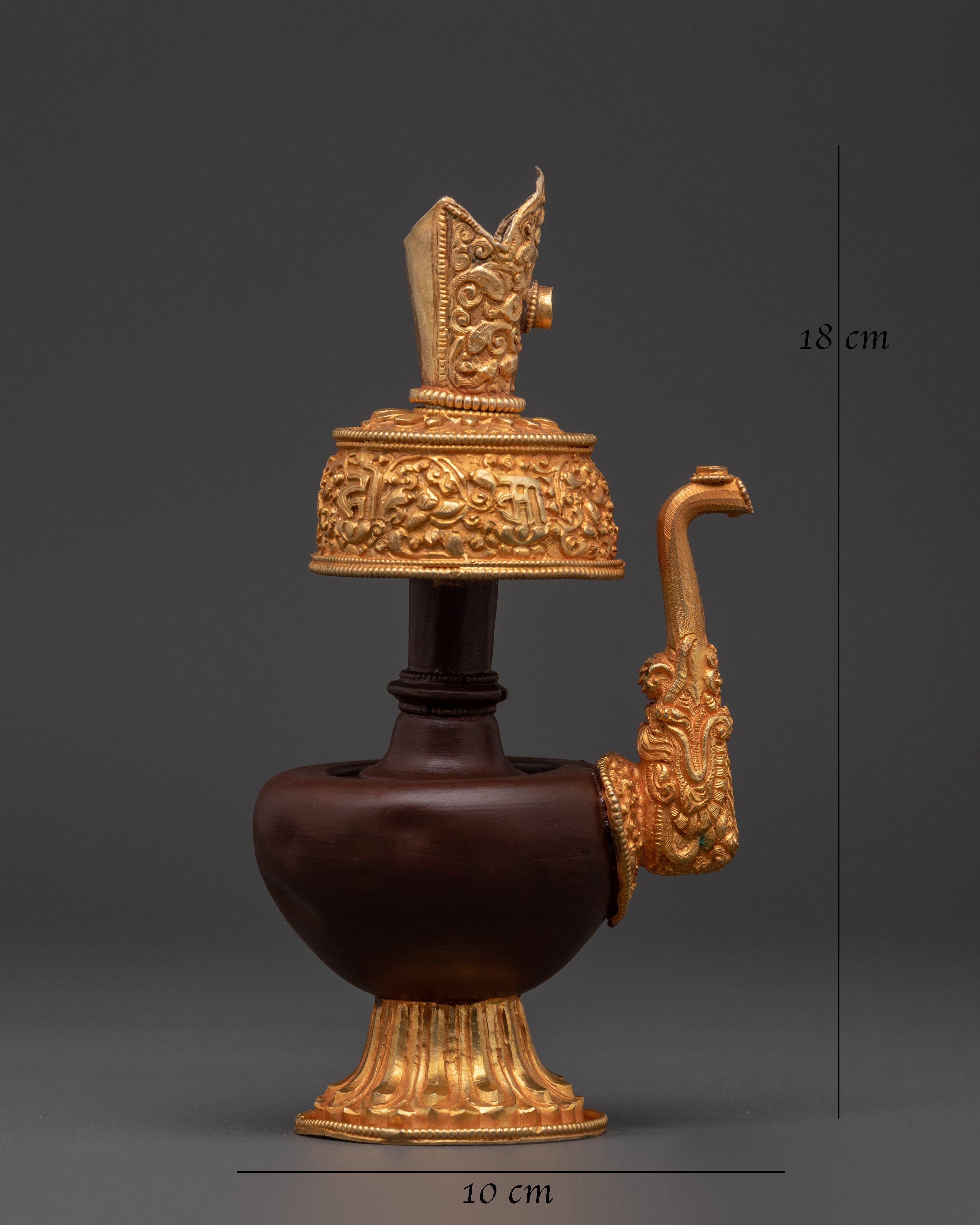 Traditional Himalayan Ritual Bhumba | Sacred Altar Water Vase