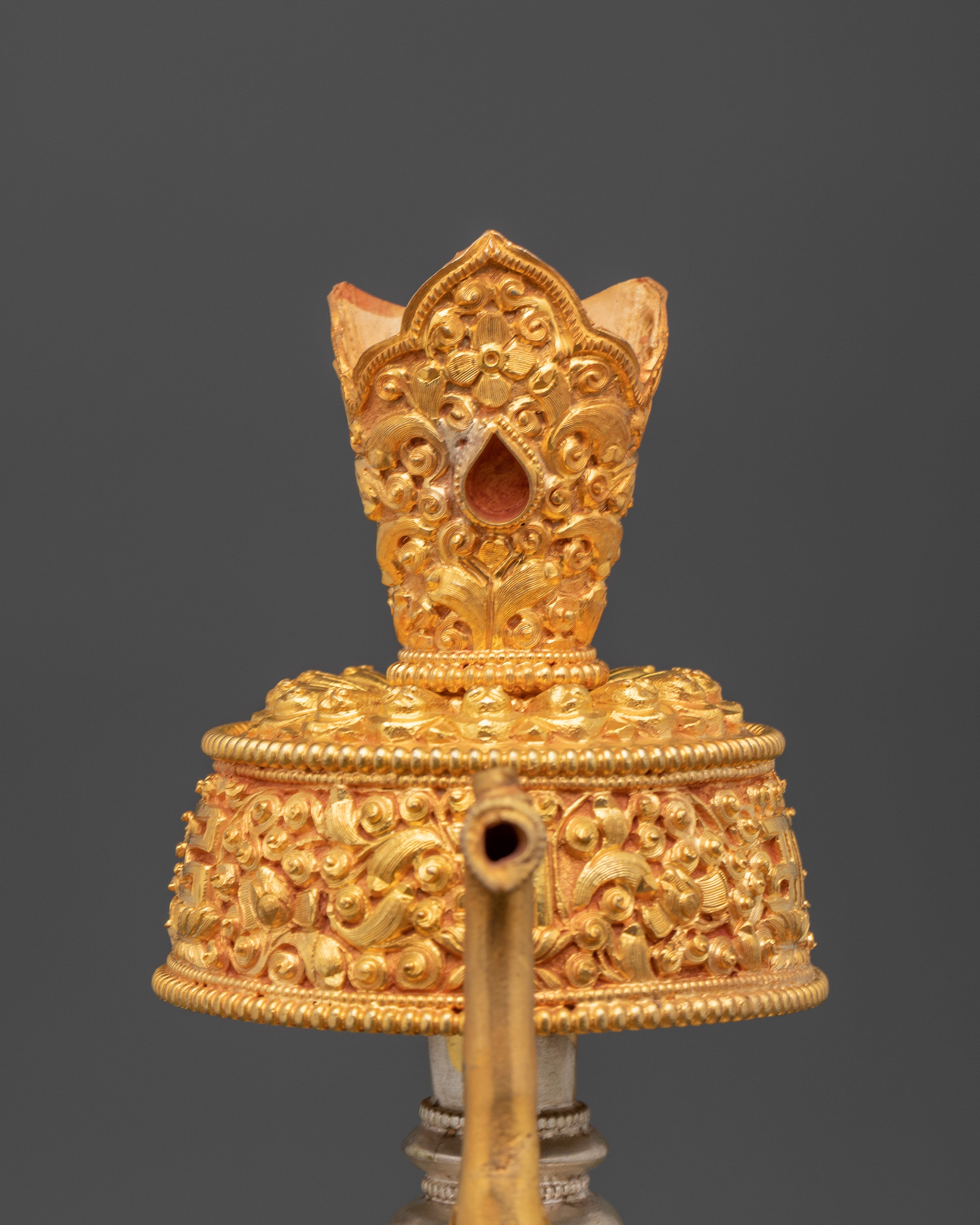 Sacred Bhumba Water Ritual Vase | Buddhist Offering Vessel