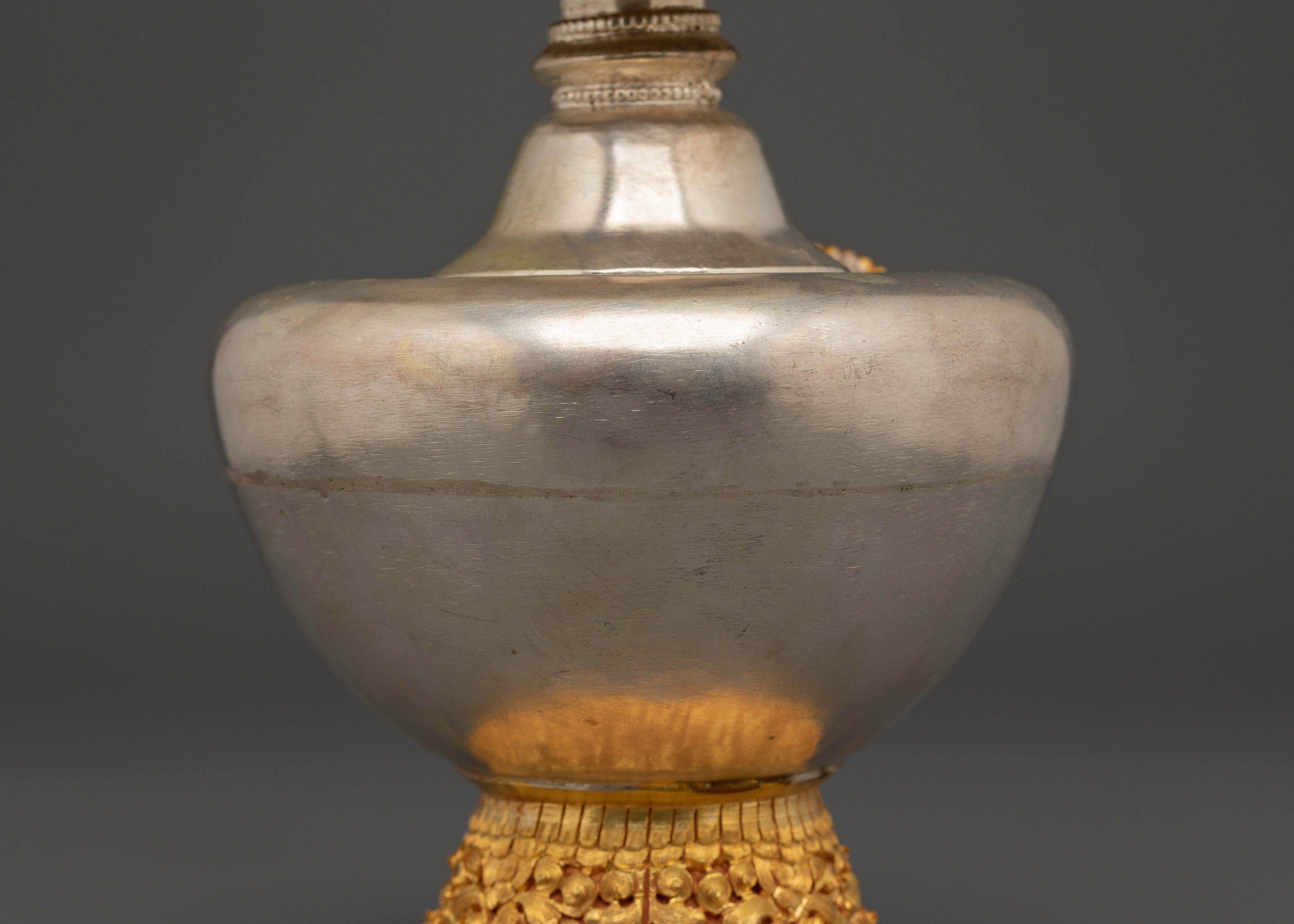 Sacred Bhumba Water Ritual Vase | Buddhist Offering Vessel