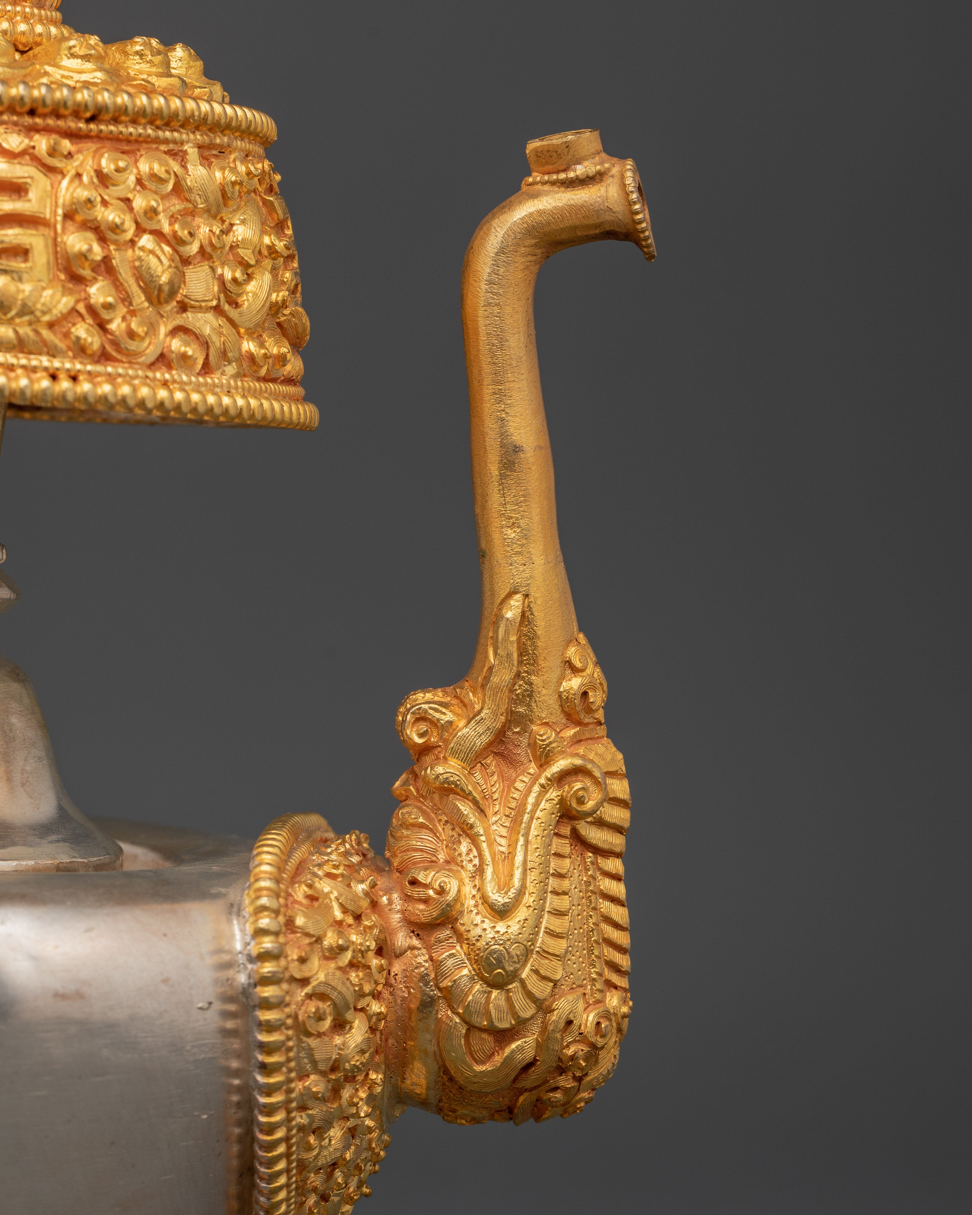 Sacred Bhumba Water Ritual Vase | Buddhist Offering Vessel