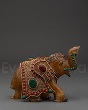  Elephant Figurine 