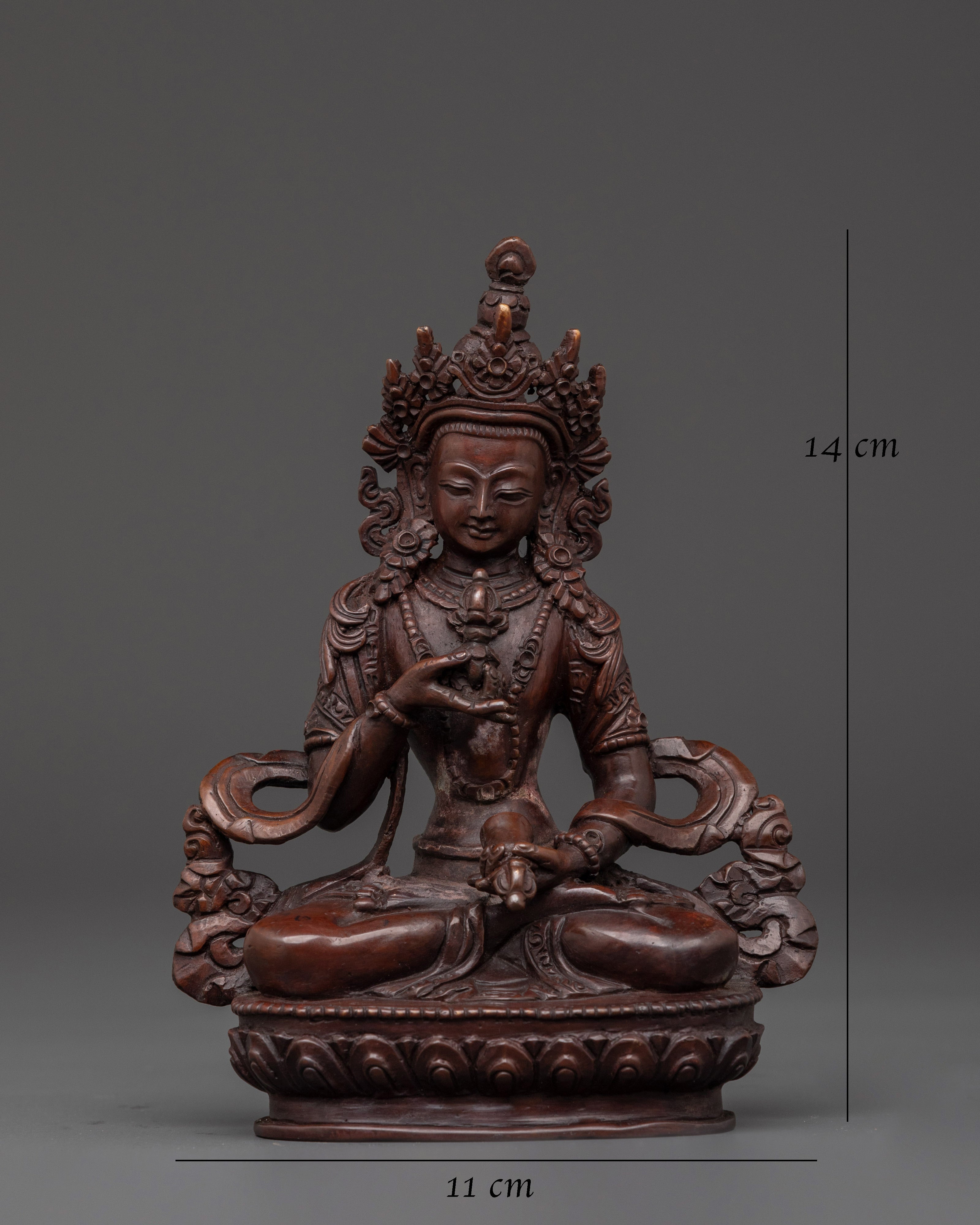 Handcrafted Vajrasattva Sculpture | Tibetan Buddhist Statue