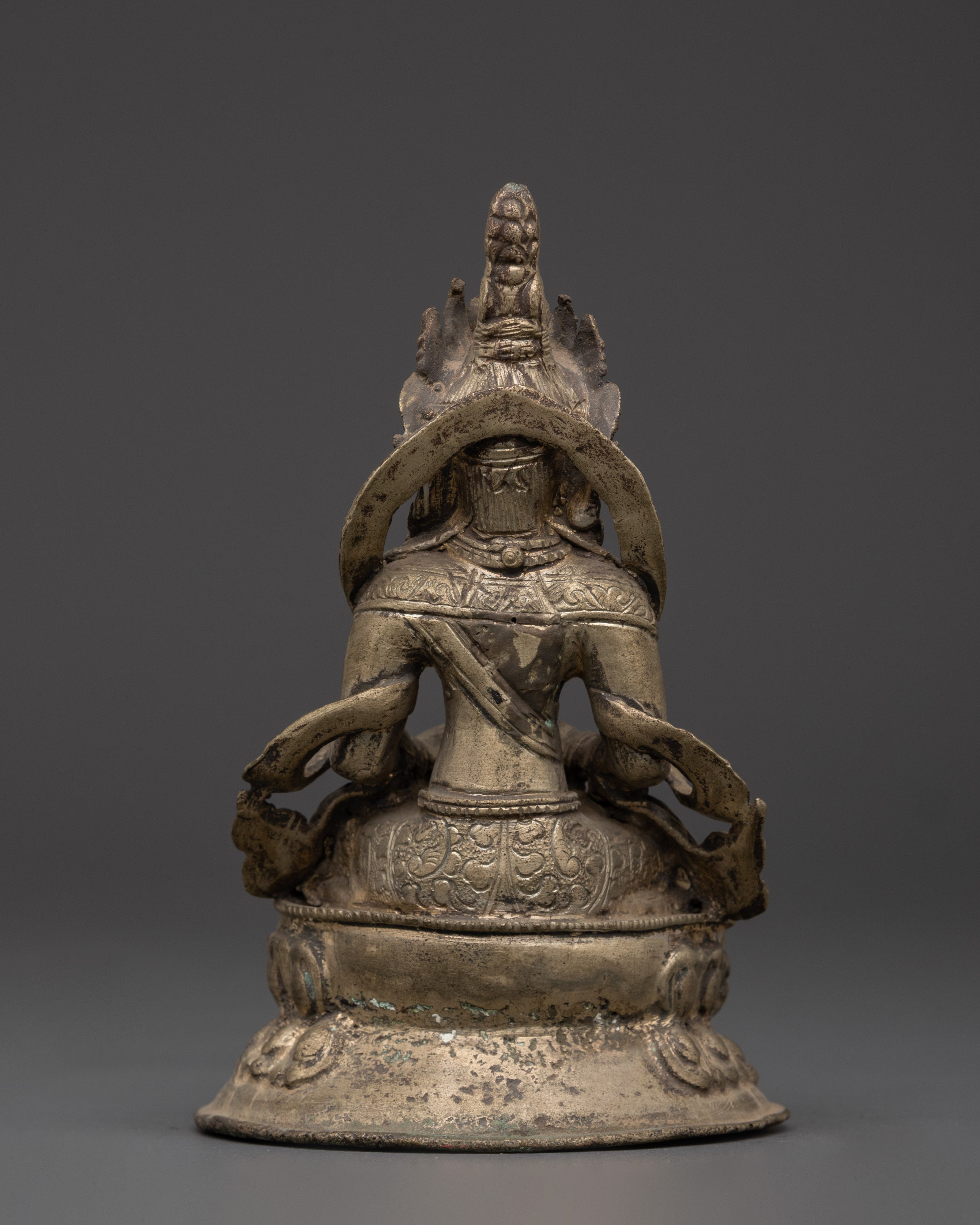 Amitayus Handcrafted Statue | For Healing and Prosperity