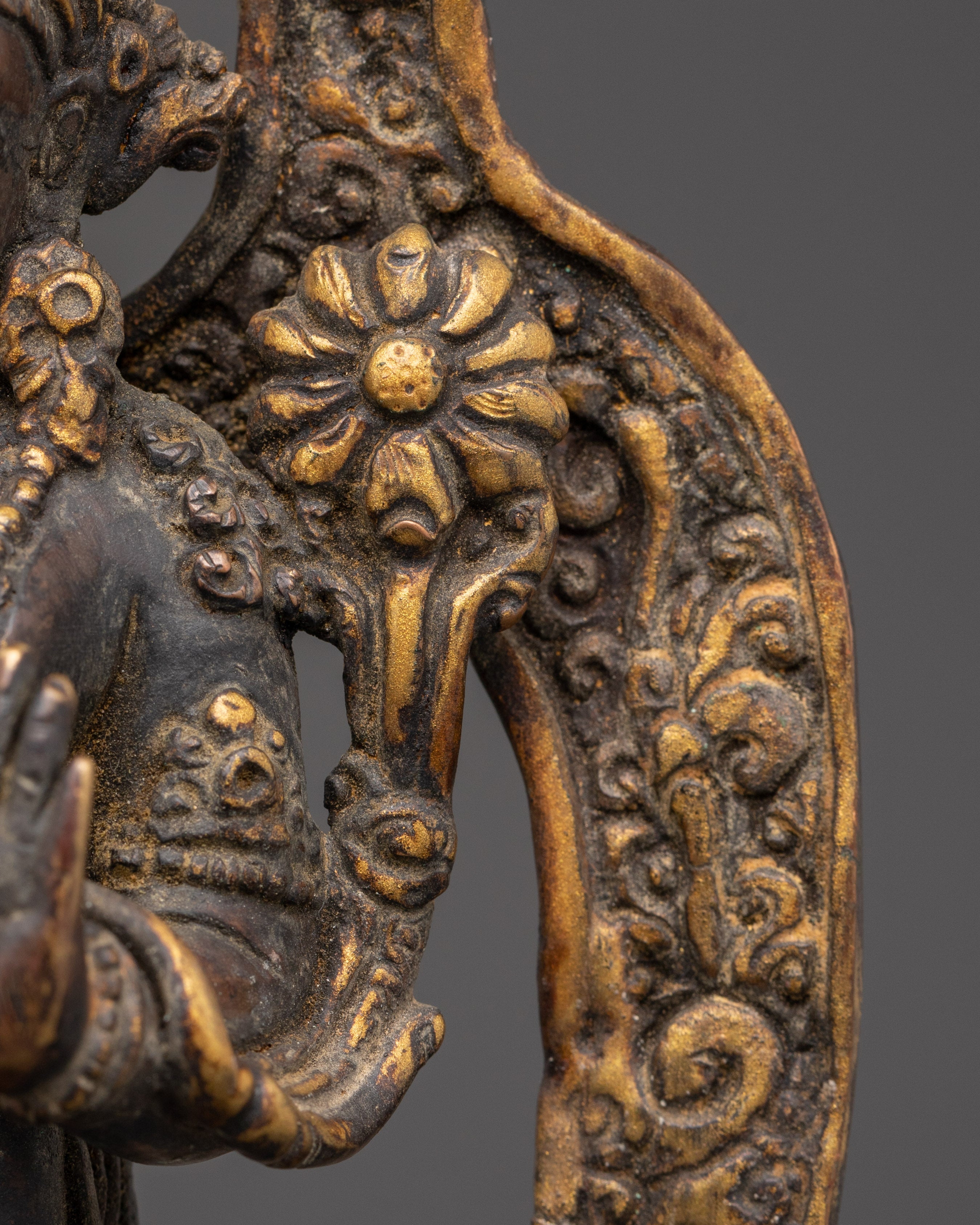 Statue of Standing Green Tara | Protection and Healing
